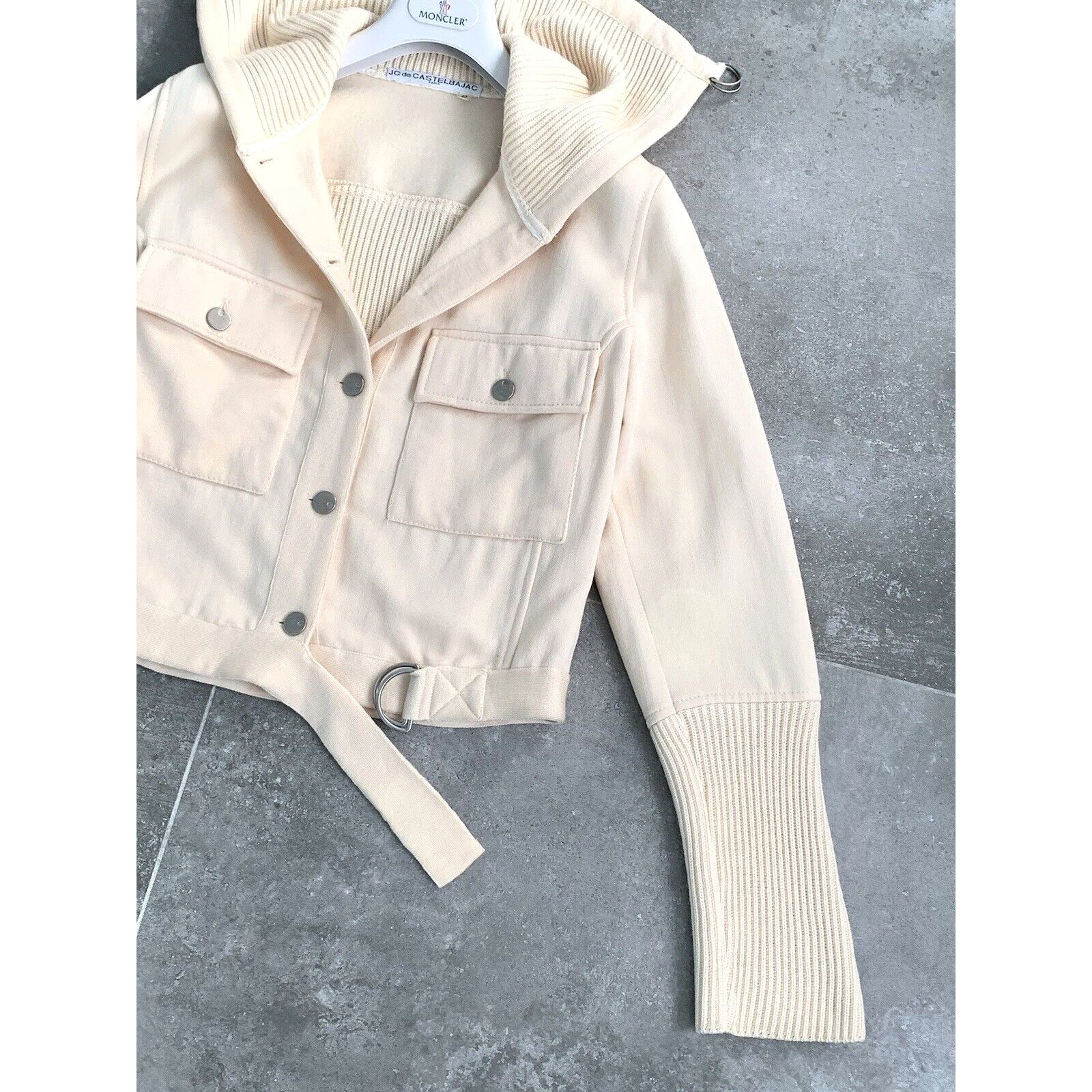 Designer × Jean Charles De Castelbajac JC DE CASTELBAJAC Knit Bomber Cardigan Sweater IT 42 EU 38 M Size M / US 6-8 / IT 42-44 - 4 Thumbnail