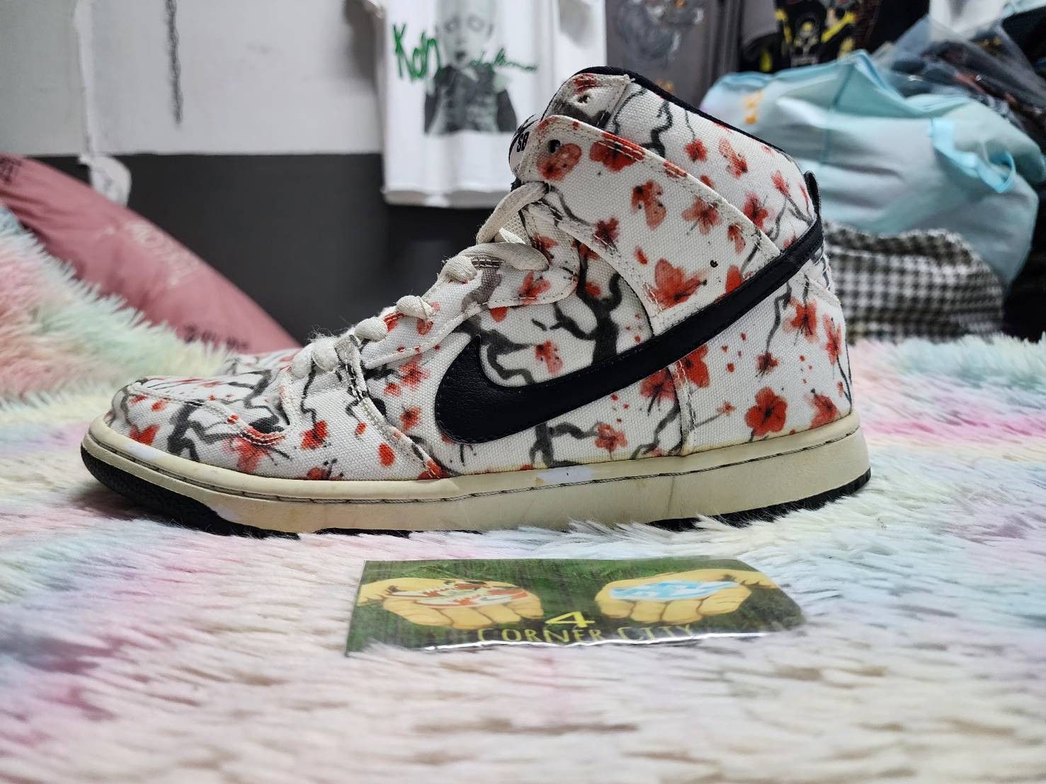Nike Nike Sb Dunk High Cherry Blossom Size US 9.5 / EU 42-43 - 1 Thumbnail