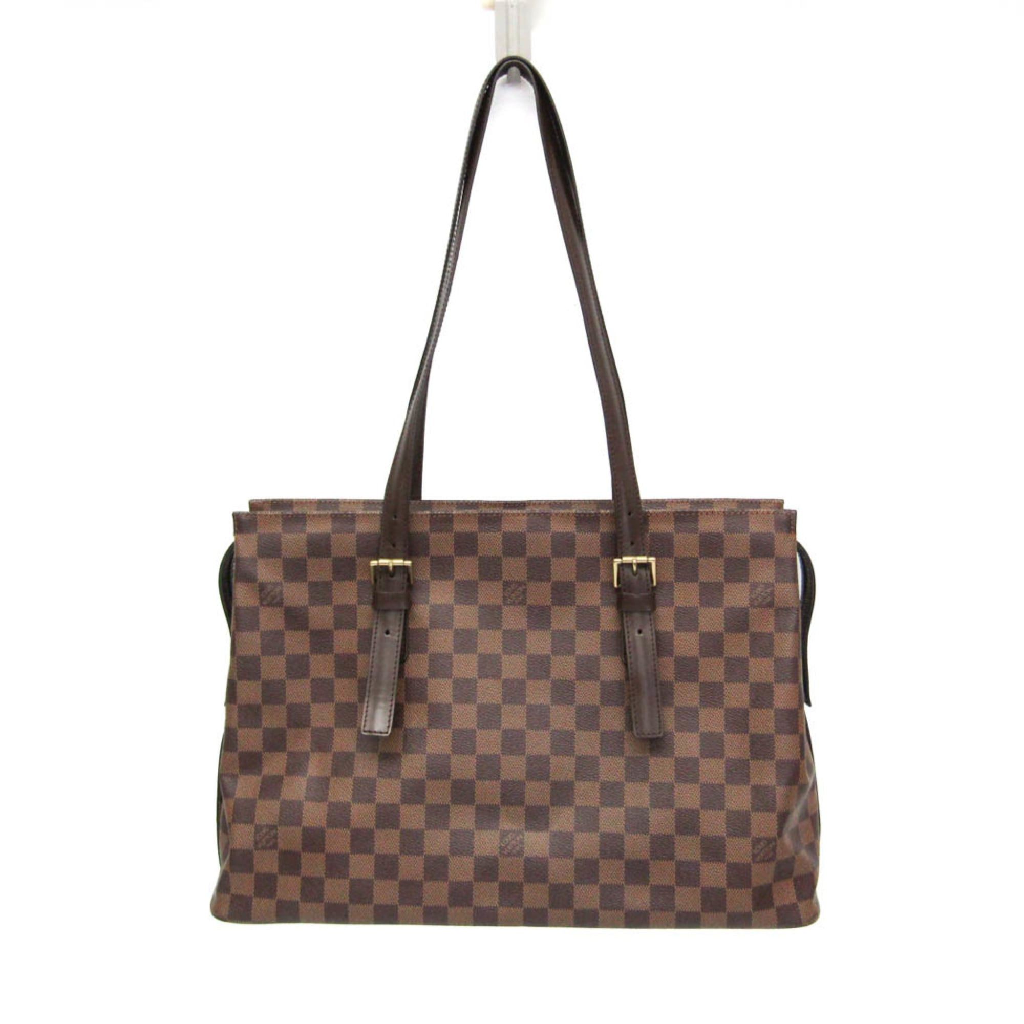 Louis Vuitton Louis Vuitton Damier Chelsea N51119 Women's Shoulder Bag Brown,Ebene Size ONE SIZE - 1 Thumbnail