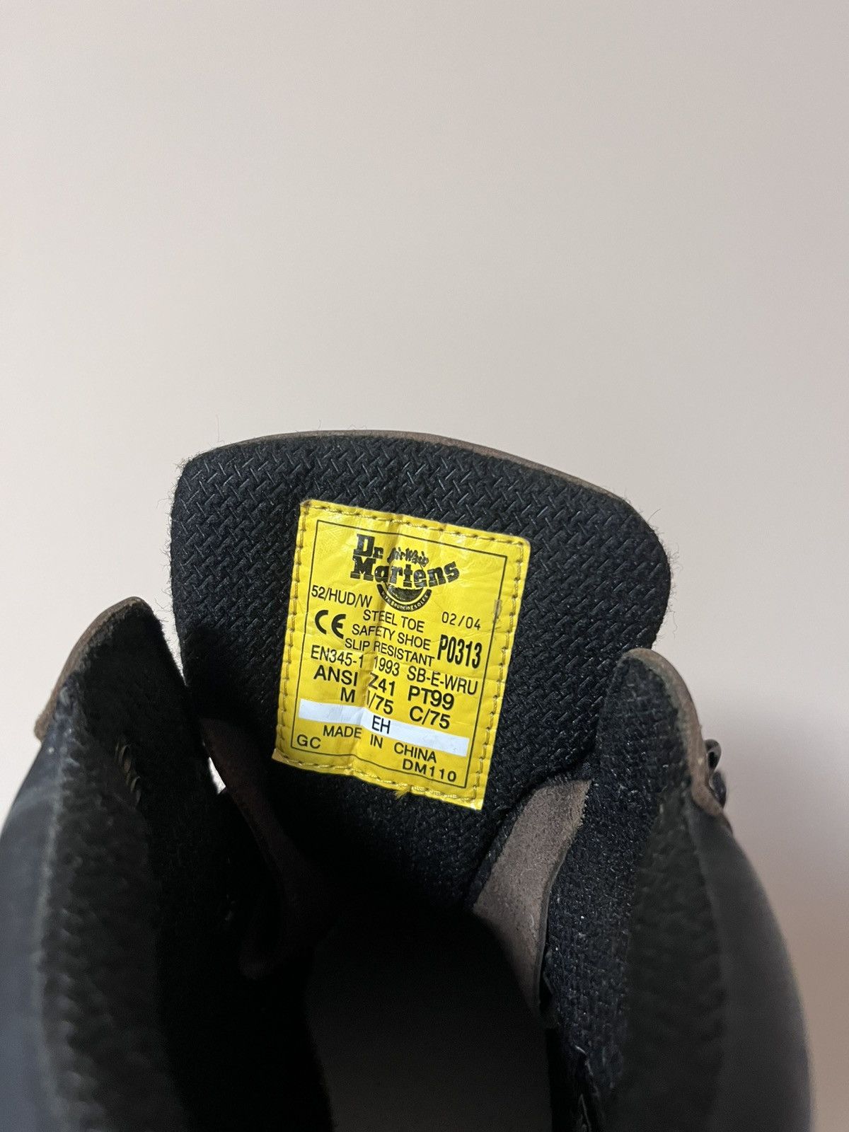 Dr. Martens Vintage Dr.Martens Air Wair Steel Toe Boots 45 10 UK Size US 11.5 / EU 44-45 - 6 Thumbnail