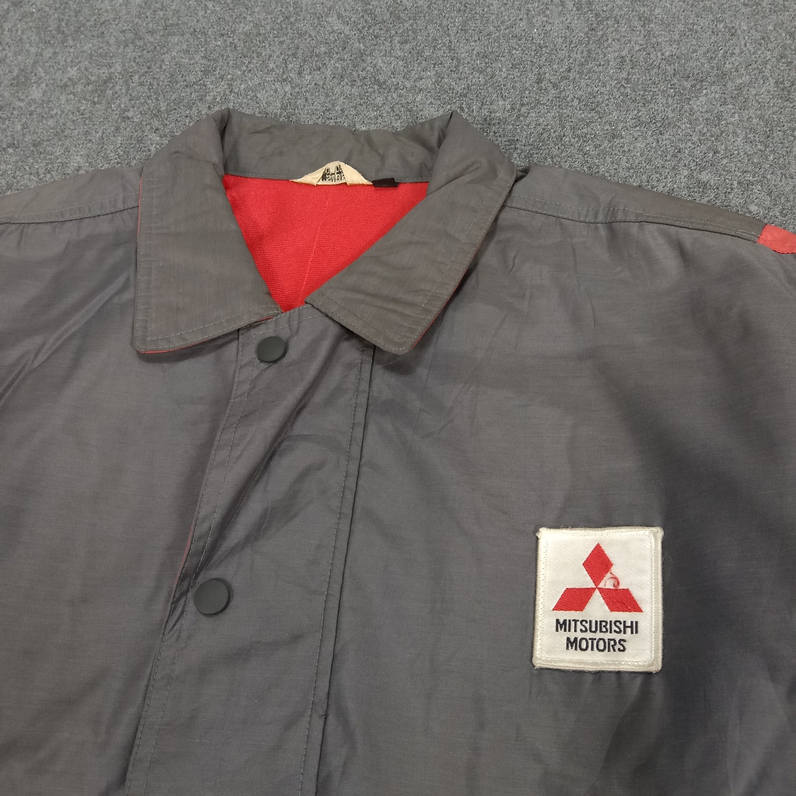 Vintage Mitsubishi Motors Japanese Racing Zipper Jacket Size US XL / EU 56 / 4 - 5 Thumbnail