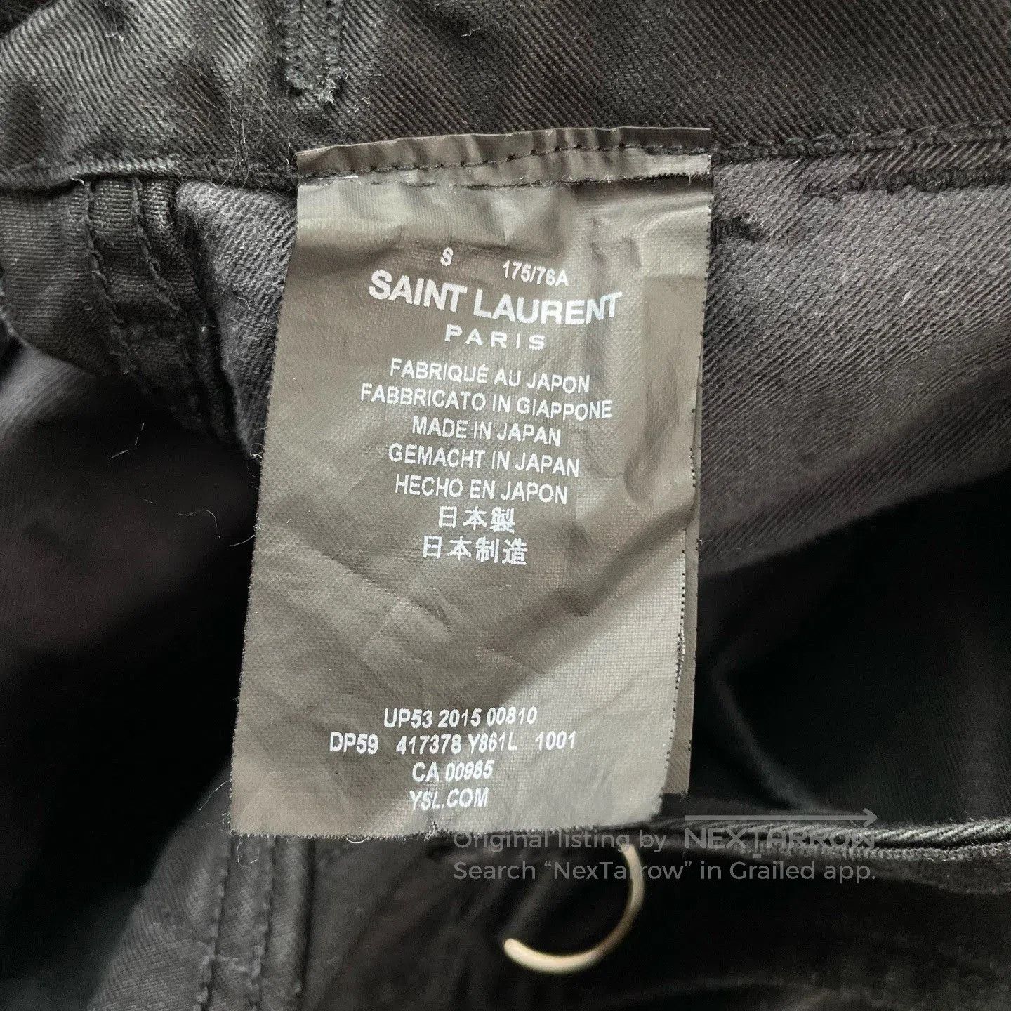 Saint Laurent Paris Saint Laurent 16SS Rivet Cargo Shorts. Size US 30 / EU 46 - 5 Thumbnail