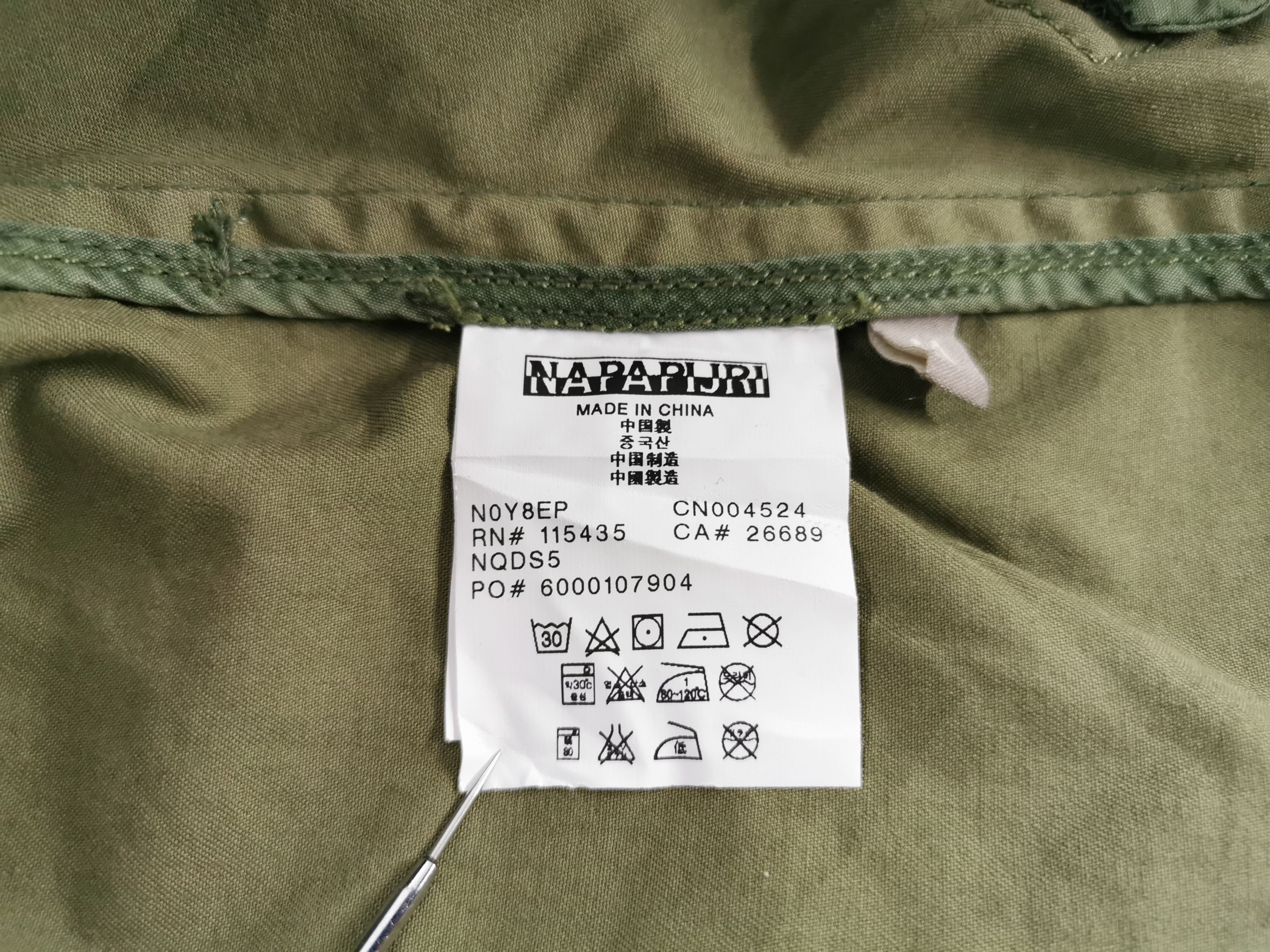 Napapijri Vintage 90's Napapijri Parka Long Jacket Size M Size US M / EU 48-50 / 2 - 8 Thumbnail