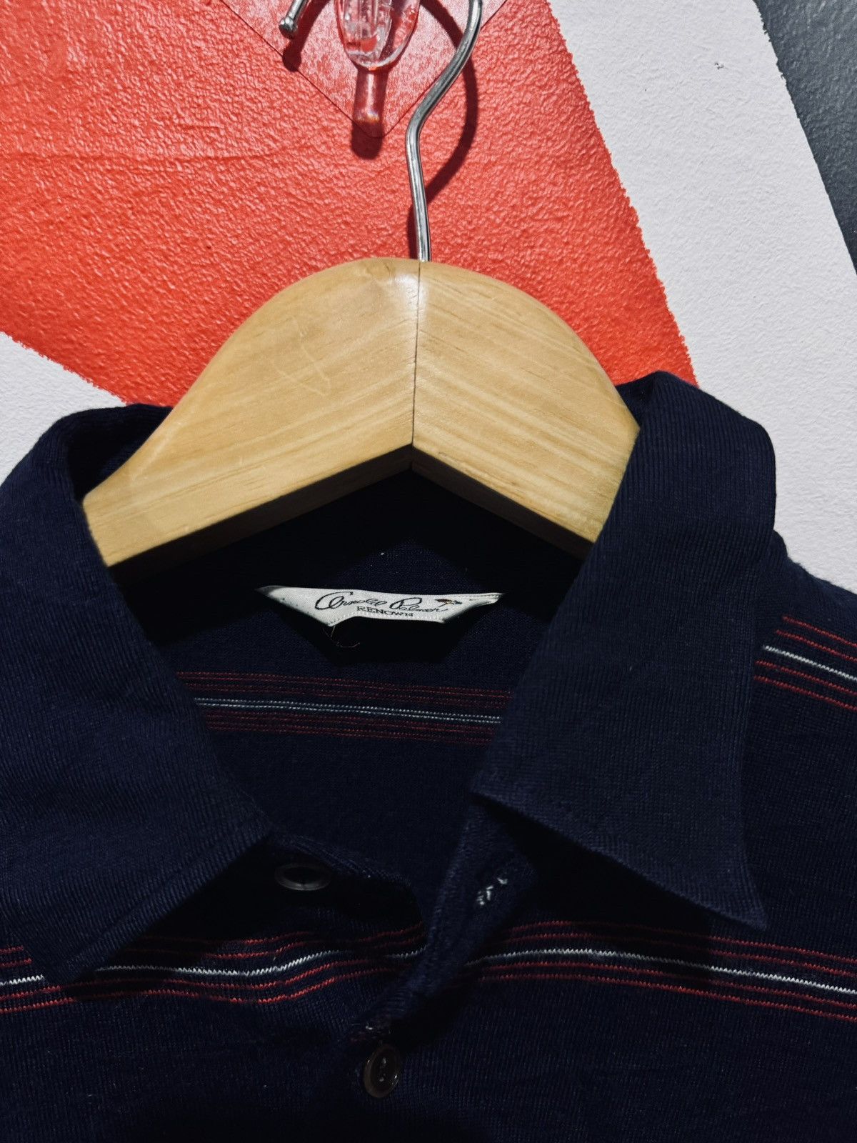 Japanese Brand Arnold Palmer Renown Longsleeve Polo Tee Size US L / EU 52-54 / 3 - 4 Thumbnail