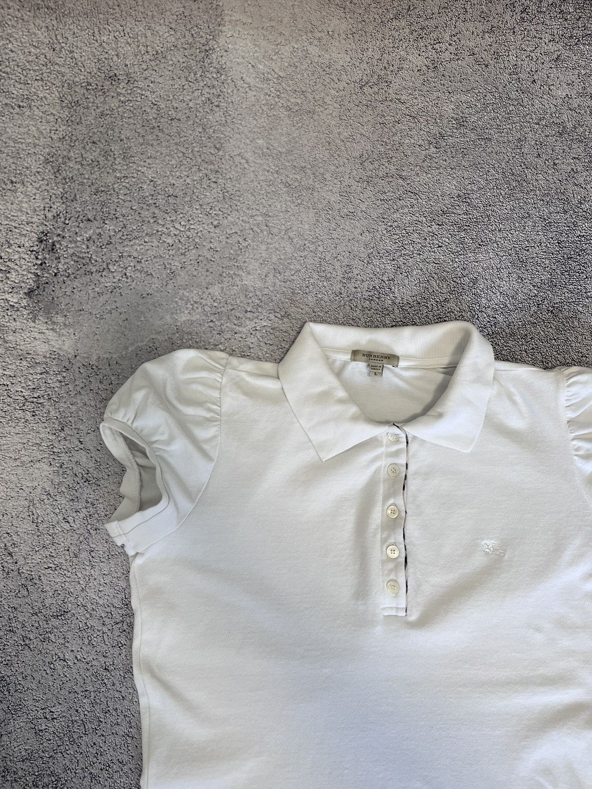 Burberry Burberry London Women T- Shirt Polos White Size L Size L / US 10 / IT 46 - 5 Thumbnail