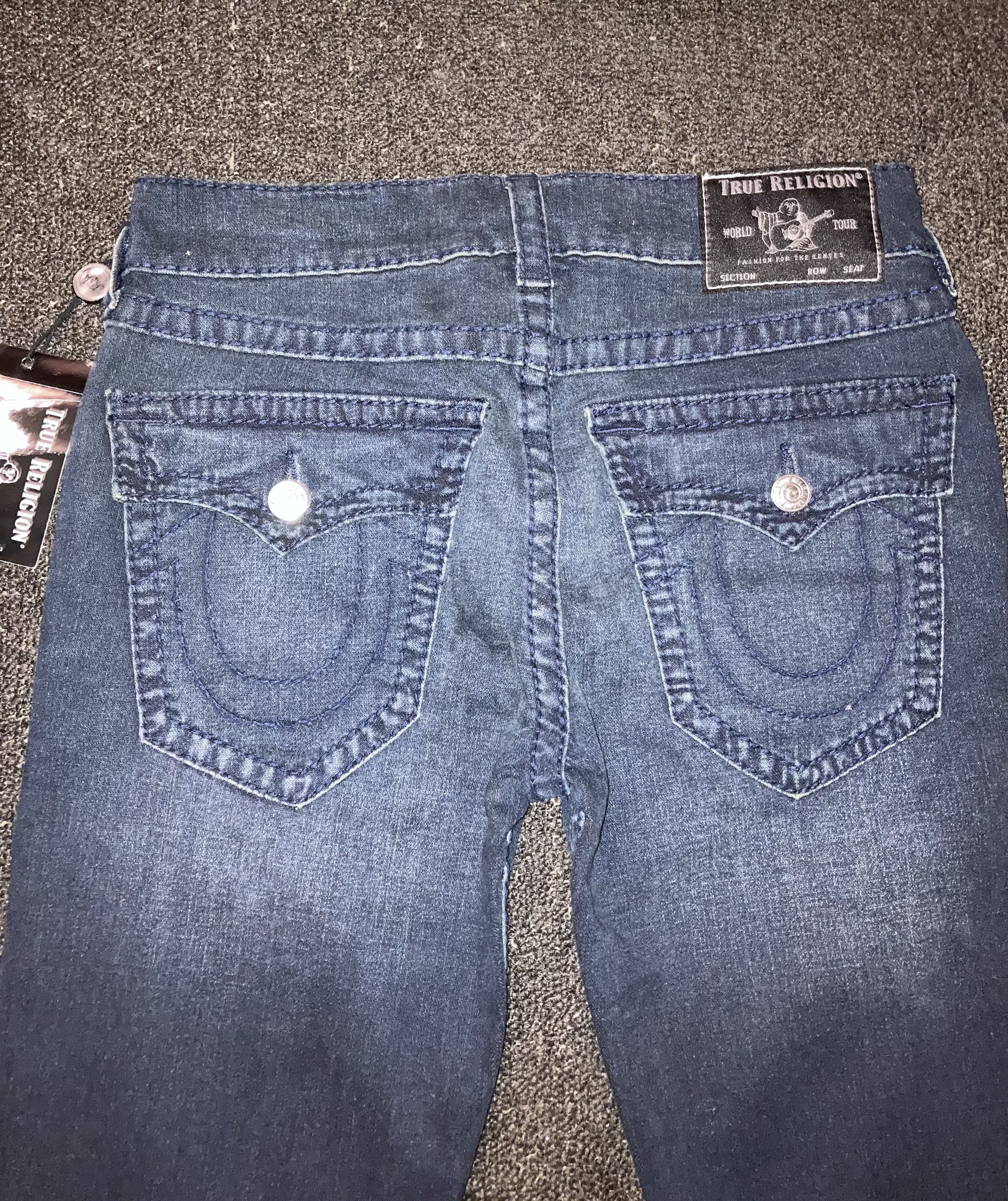 True Religion True Religion Denim Jeans w/ Buttoned Pockets Size US 30 / EU 46 - 1 Thumbnail