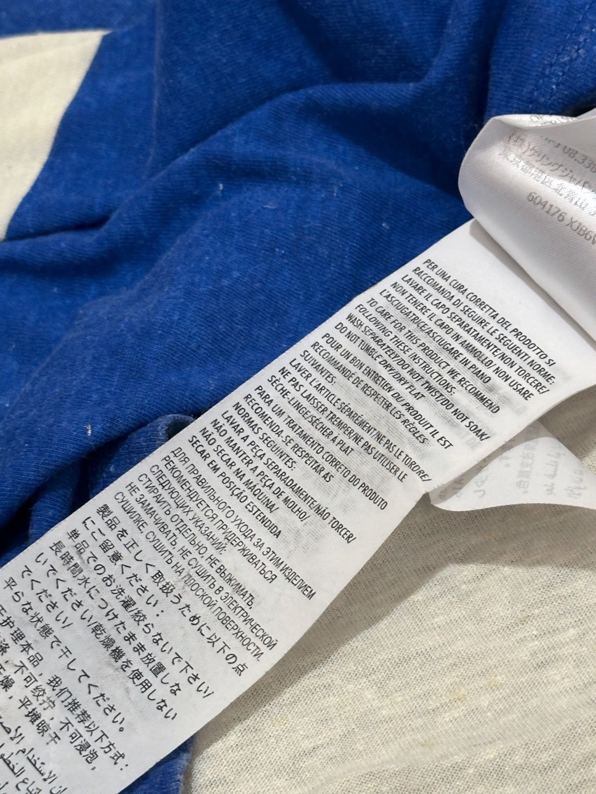 Gucci Gucci Men’s T shirt (blue/off white stripes) Size US XXL / EU 58 / 5 - 5 Thumbnail