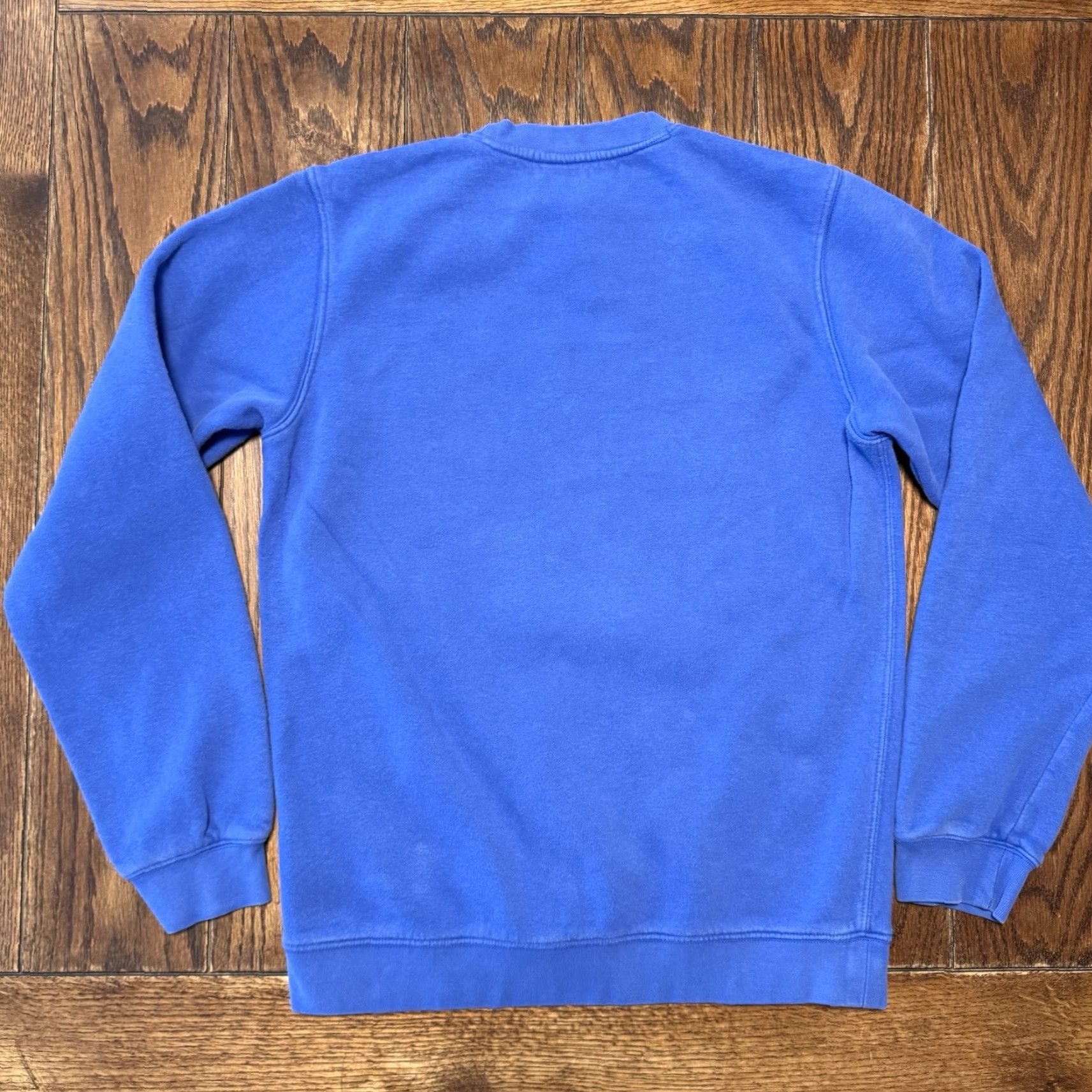 Nike VINTAGE Nike Sweatshirt Mens M Blue Crewneck Embroidered Logo S y2k Size US M / EU 48-50 / 2 - 4 Thumbnail