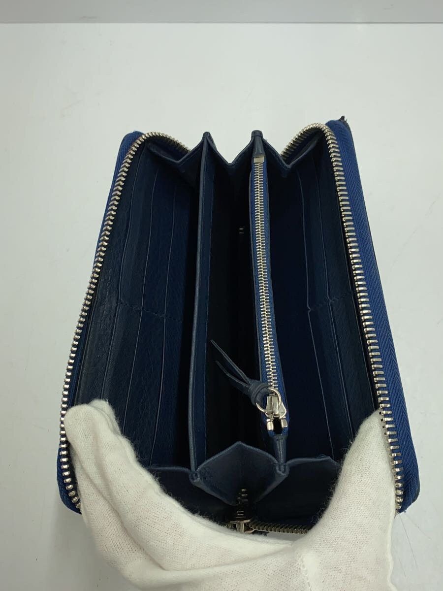 Balenciaga Balenciaga Long Wallet Navy Size ONE SIZE - 4 Thumbnail