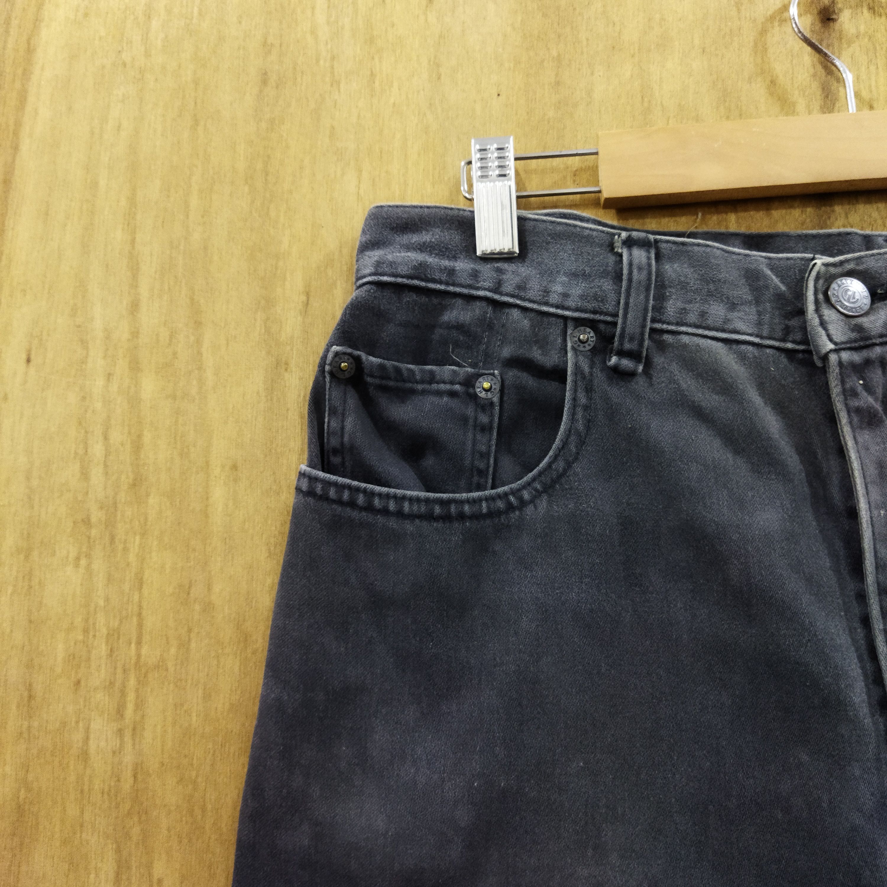Japanese Brand GL HEART FADED BLACK JEANS PANTS Size US 32 / EU 48 - 4 Thumbnail