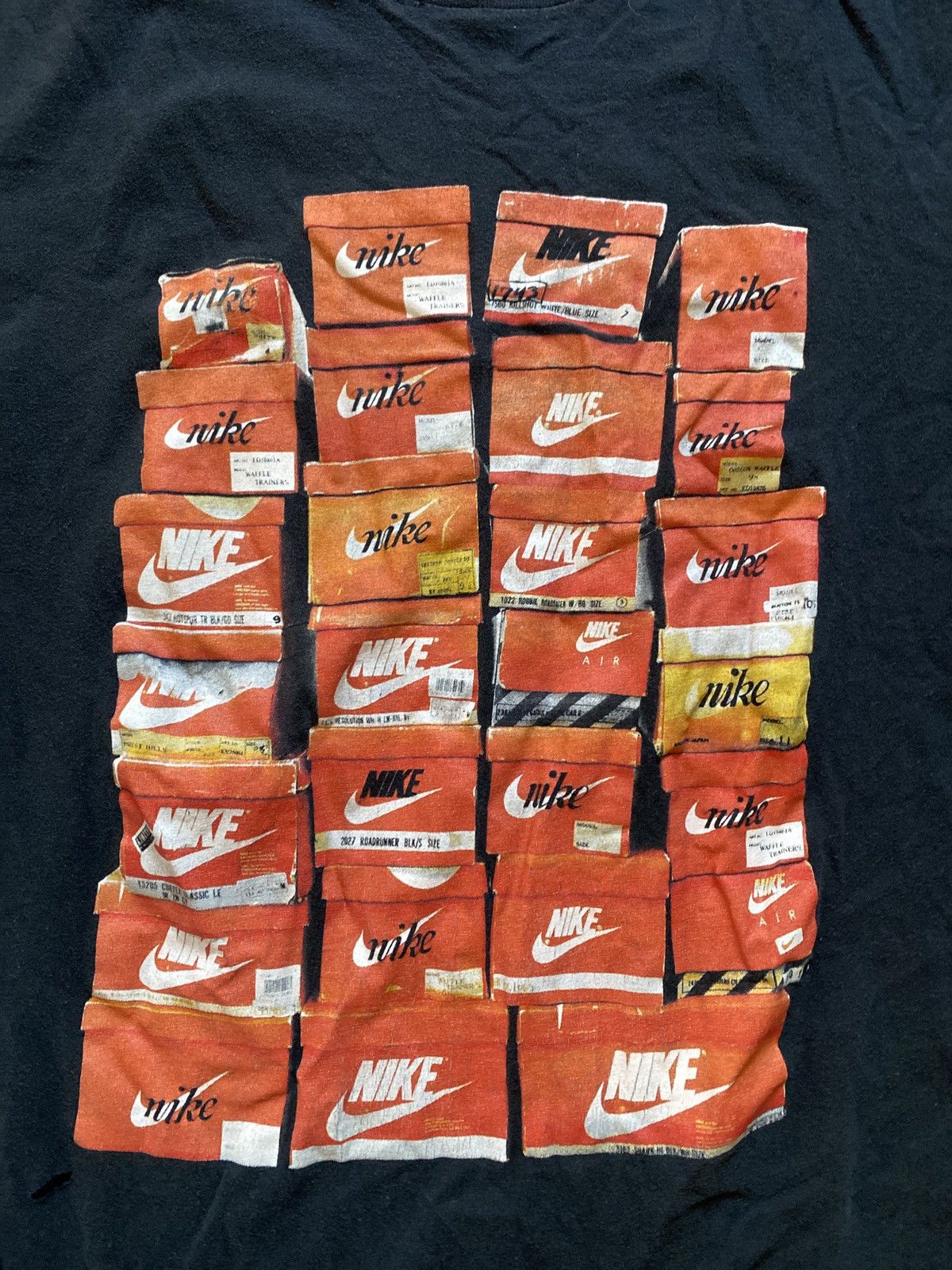 Nike × Vintage Nike Shoebox Graphic Tee Size US XL / EU 56 / 4 - 2 Thumbnail