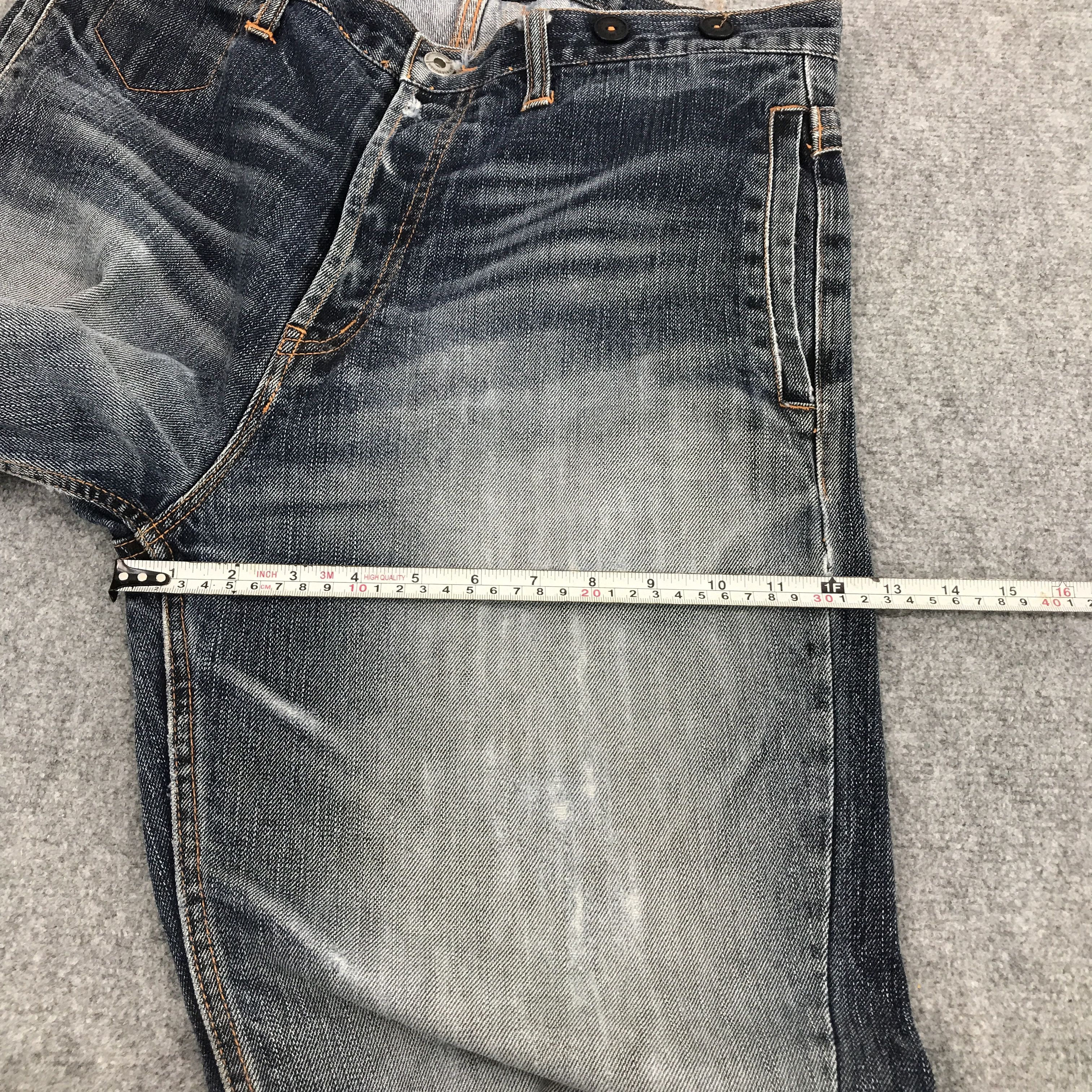 Element Denim Faded element baggy distressed jean pants Size US 32 / EU 48 - 7 Thumbnail