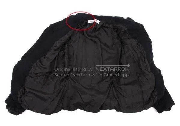 Comme des Garcons Comme Des Garcons Black Vintage Lace Design Top Size S / US 4 / IT 40 - 3 Thumbnail