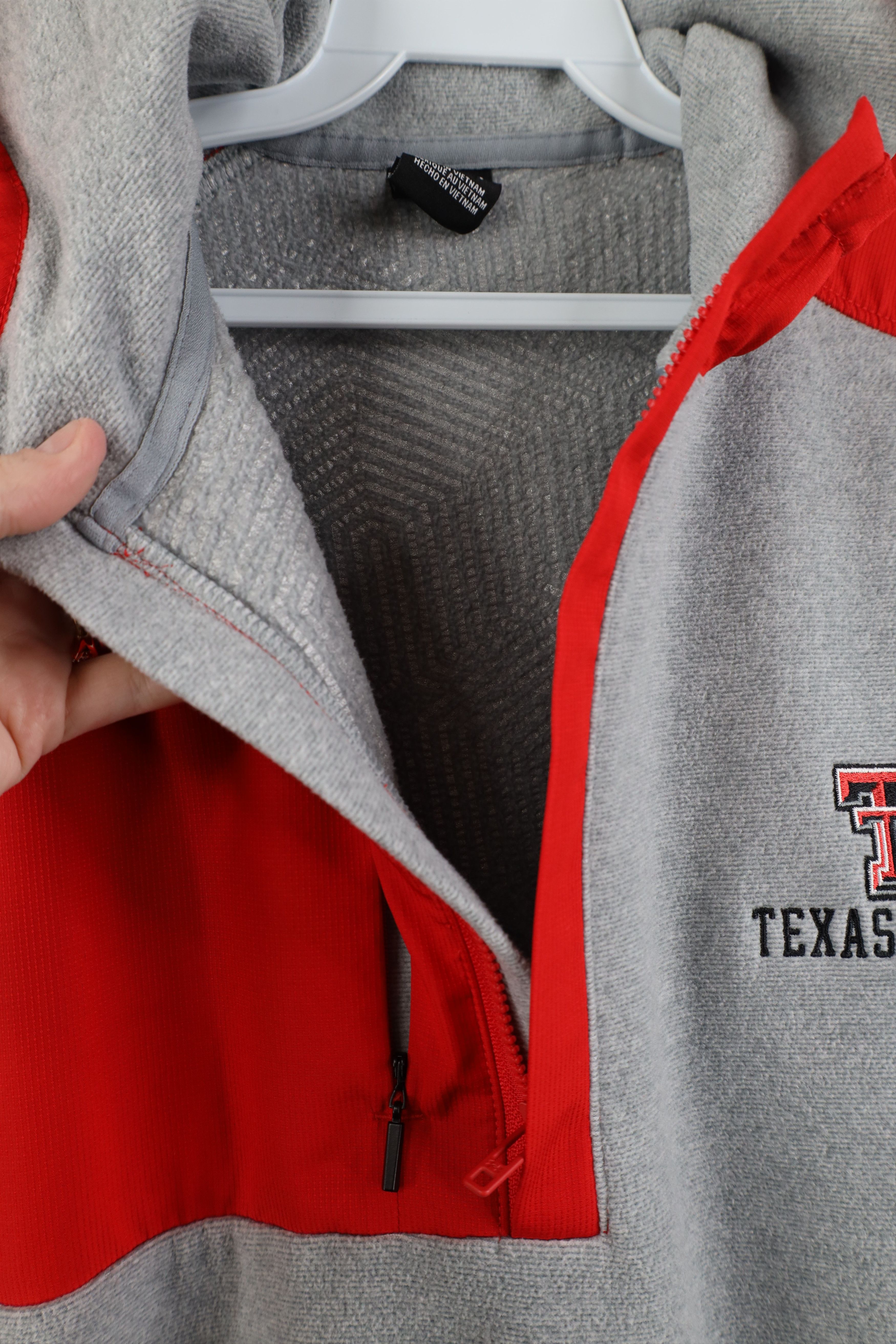Under Armour Under Armour Tech University Half Zip Fleece Hooded Jacket Size US L / EU 52-54 / 3 - 7 Thumbnail
