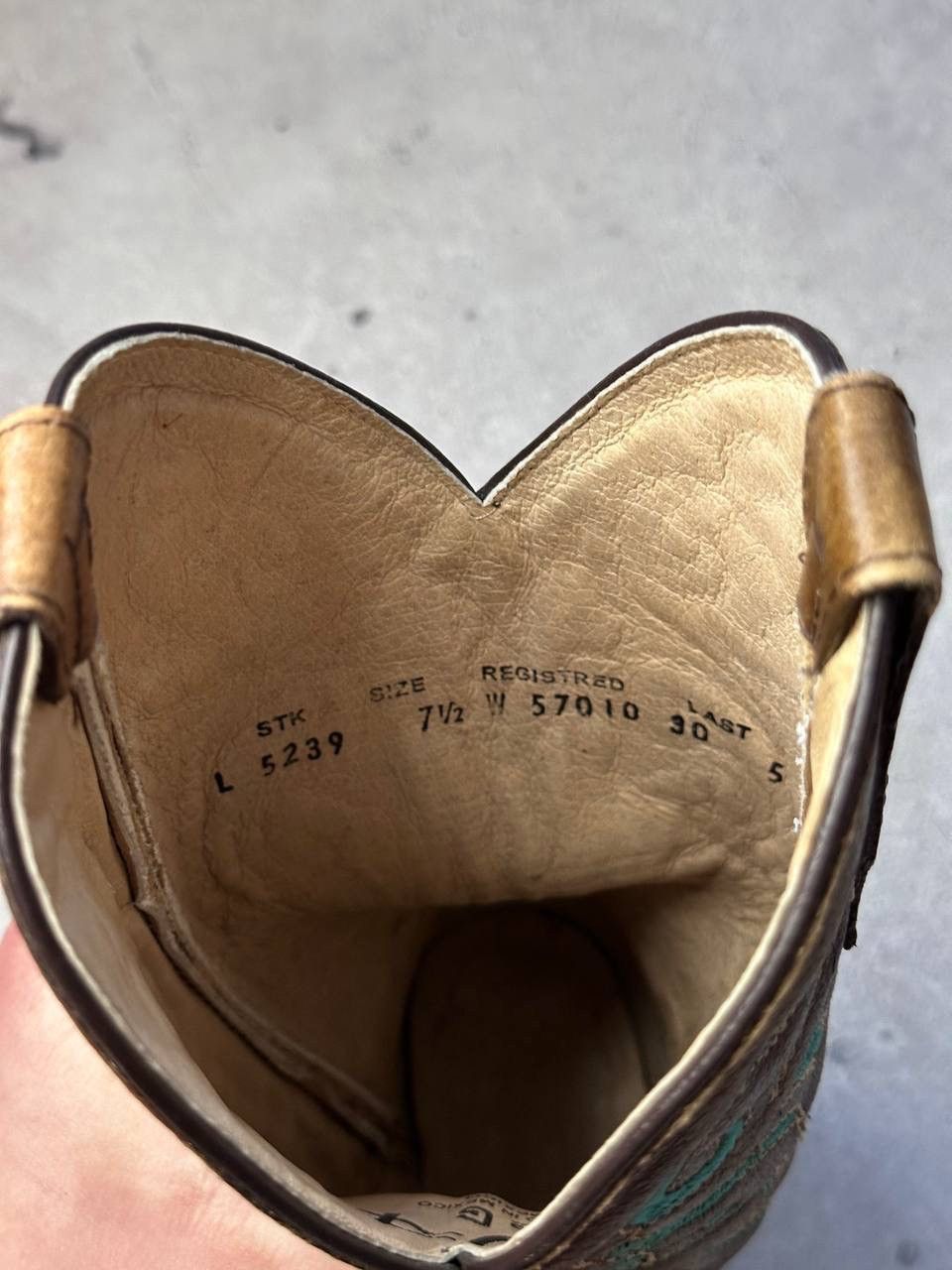 Cowboy Equipment × Vintage Circle G Mexico Cowboy Hi Boots Y2K Size US 7 / IT 37 - 9 Thumbnail