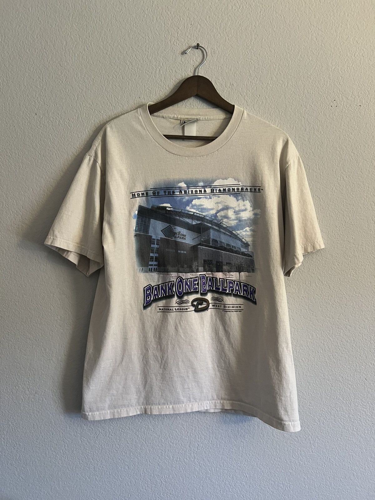 MLB Vintage Arizona Diamondbacks Bank One Tee Size US M / EU 48-50 / 2 - 1 Thumbnail