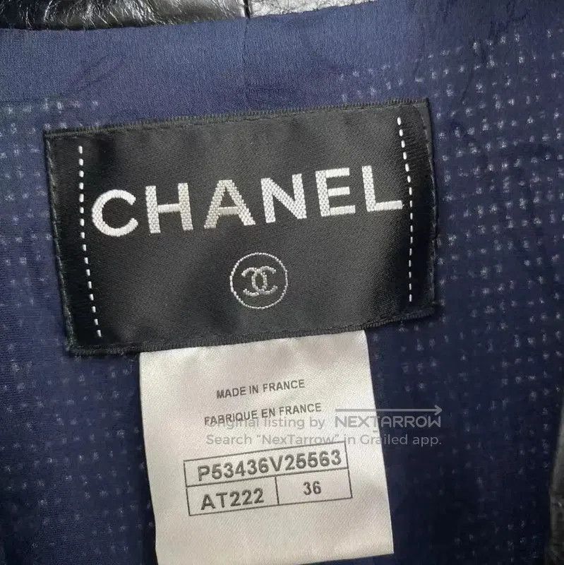 Chanel Chanel Blue Long Coat for Women . Size M / US 6-8 / IT 42-44 - 3 Thumbnail