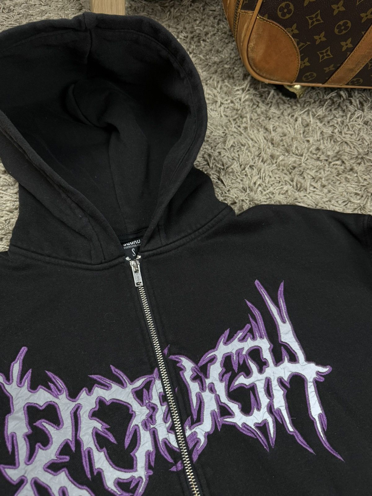 Other Zip hoodie y2k swag style original skate casual item Size US M / EU 48-50 / 2 - 2 Thumbnail