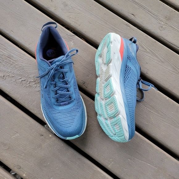 Hoka Hoka One One Bondi 7 Real Teal/Outer Space Running Sneaker Size US 11.5 / EU 44-45 - 1 Thumbnail