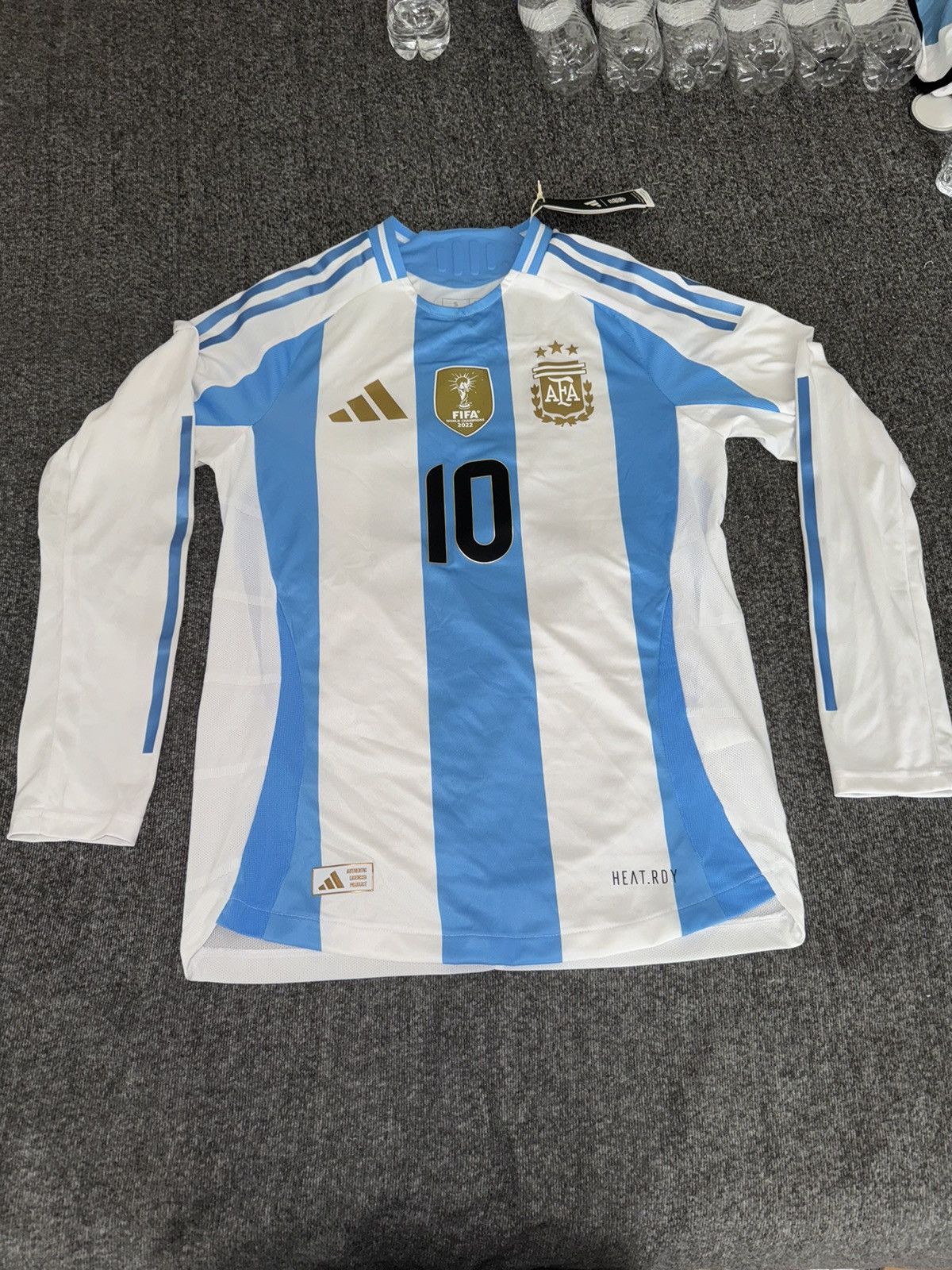 Adidas Messi Argentina 2024 Long Sleeve Jersey Size US S / EU 44-46 / 1 - 2 Thumbnail