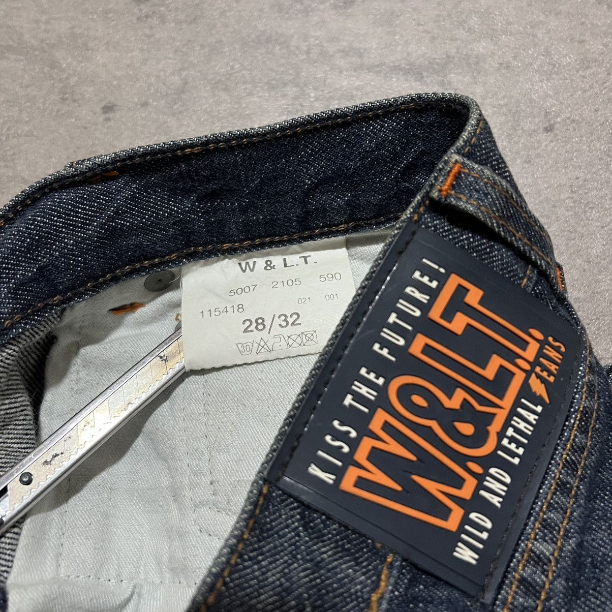 Walter Van Beirendonck W&LT Raw Denim Jeans Size US 30 / EU 46 - 8 Thumbnail