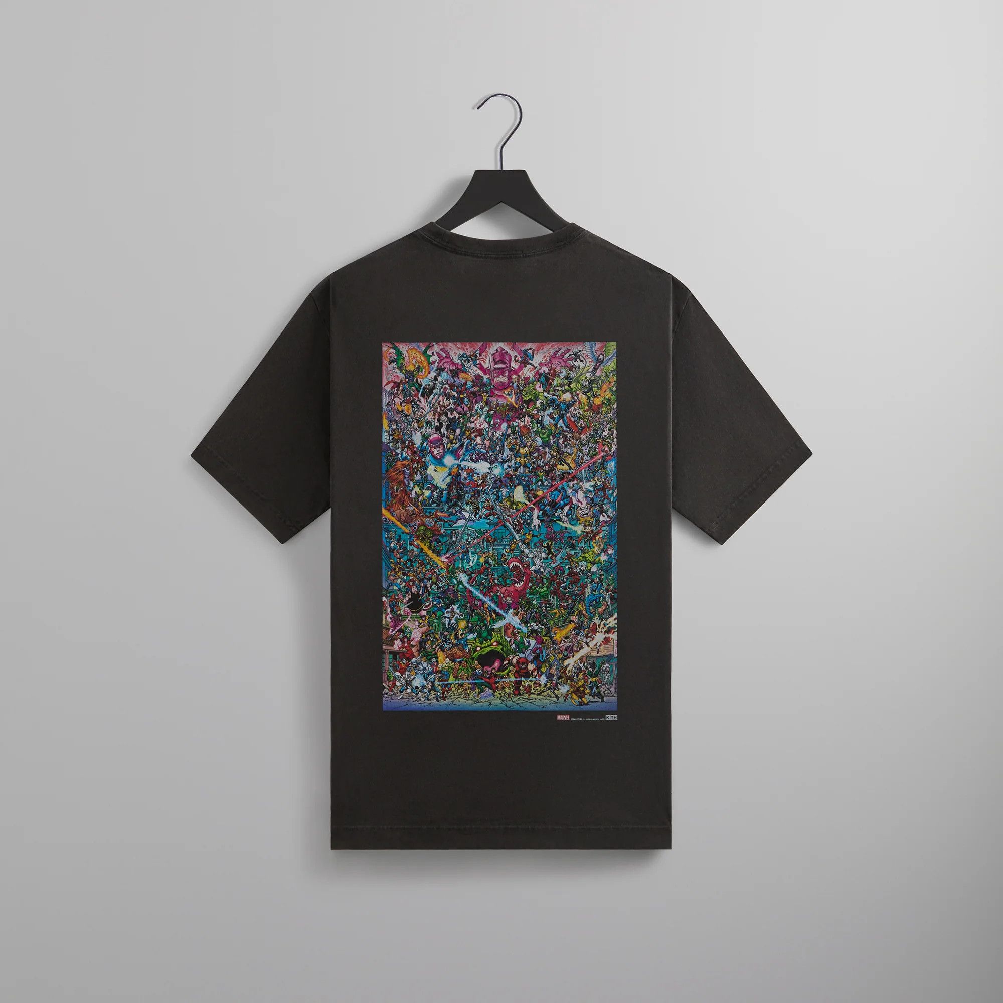 Kith × Marvel Comics Marvel | Kith Universe Vintage Tee - Black 