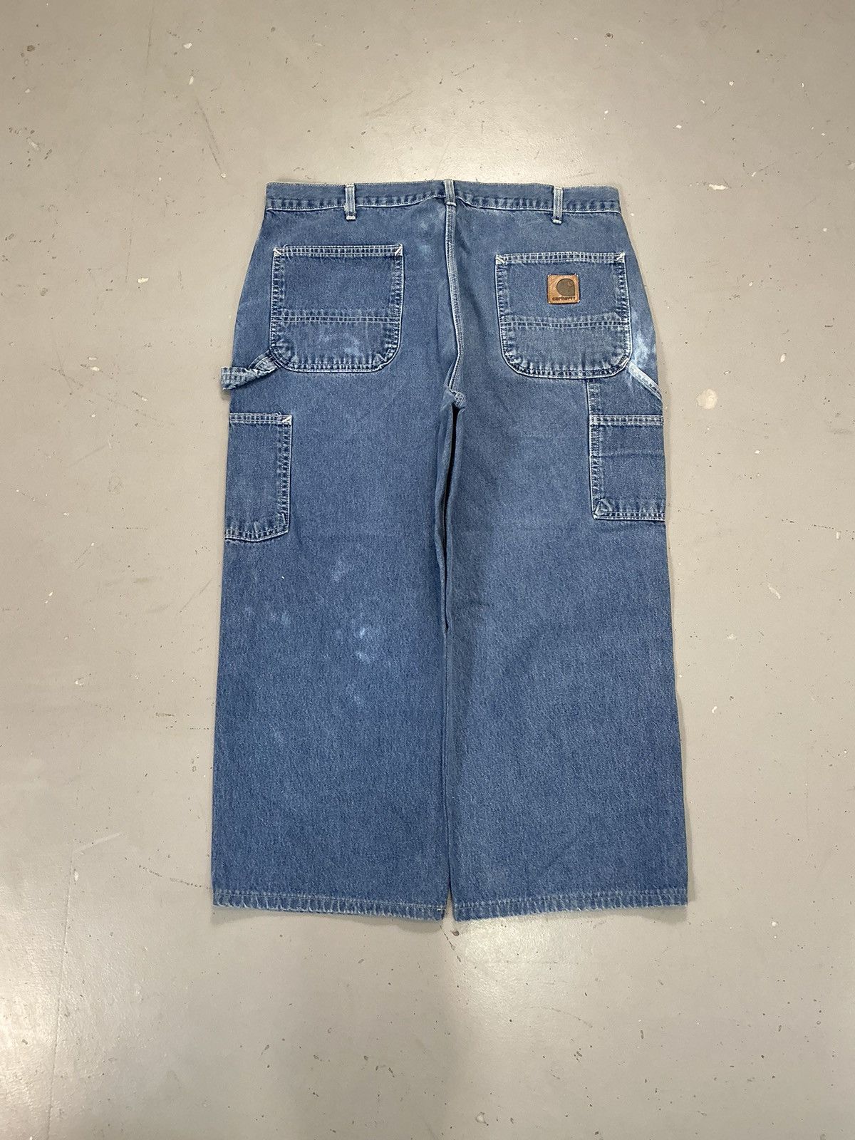 Carhartt × Vintage Vintage Carhartt b13 DST carpenter denim Size US 38 / EU 54 - 2 Thumbnail