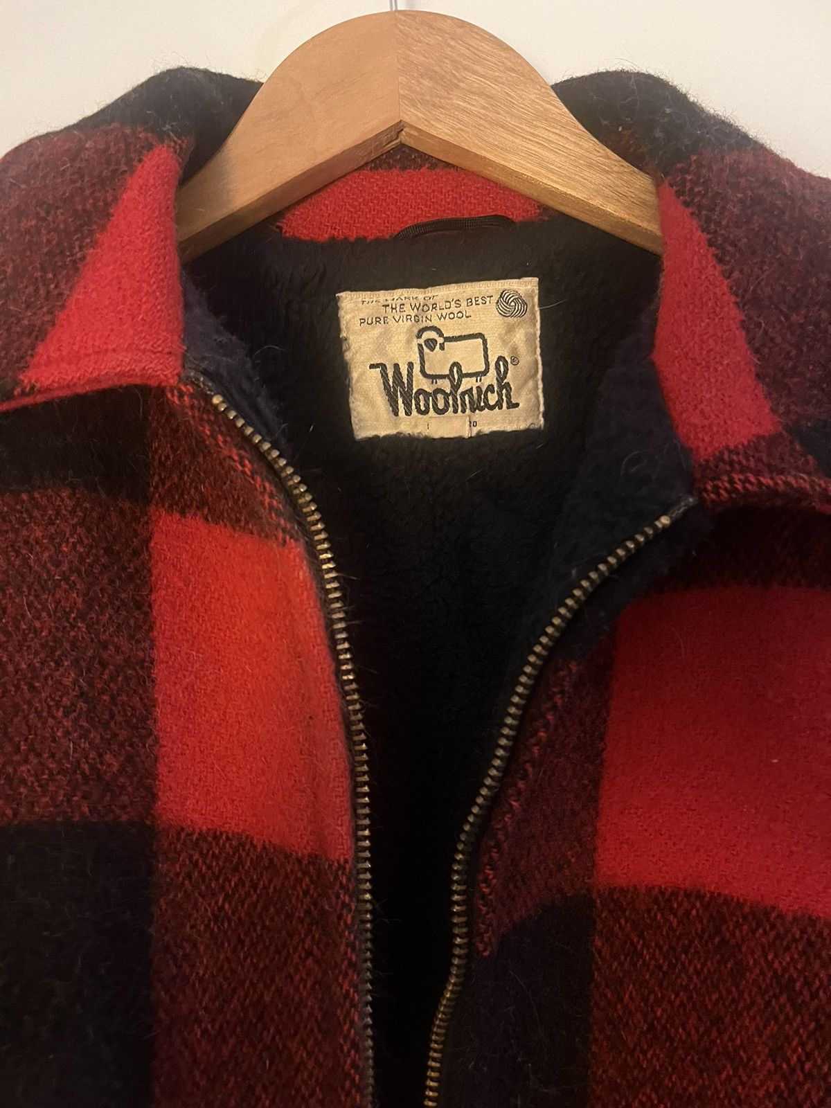Vintage Vintage Woolrich Tartan Plaid Jacket S Size US S / EU 44-46 / 1 - 5 Thumbnail