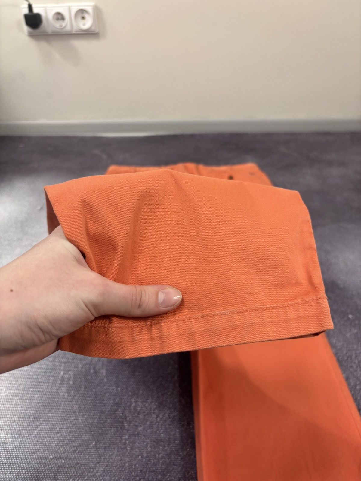 Polo Ralph Lauren Polo Ralph Lauren Men’s Classic Fit Orange Chino Pants Size US 32 / EU 48 - 15 Thumbnail