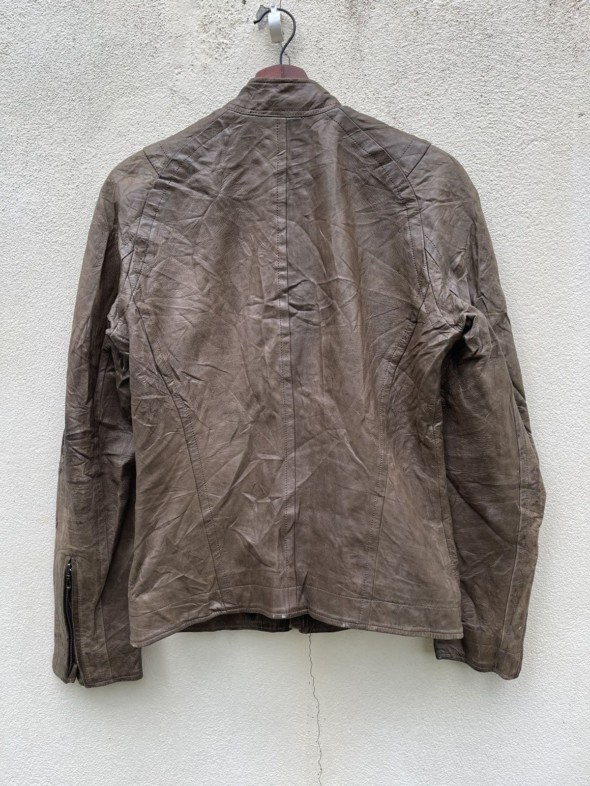 Julius 🔥JULIUS MEN’S BIKER JACKET LEATHER Size US M / EU 48-50 / 2 - 3 Thumbnail