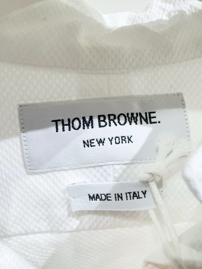 Thom Browne Thom Browne Full cotton shirt Size XS / US 0-2 / IT 36-38 - 4 Thumbnail