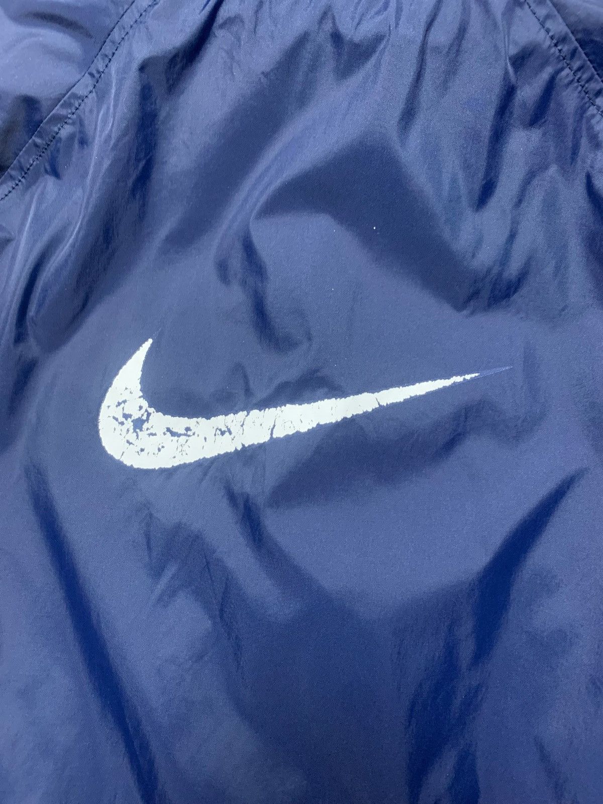 Nike × Vintage Vintage Nike light jacket size S navy logo Size US S / EU 44-46 / 1 - 4 Thumbnail