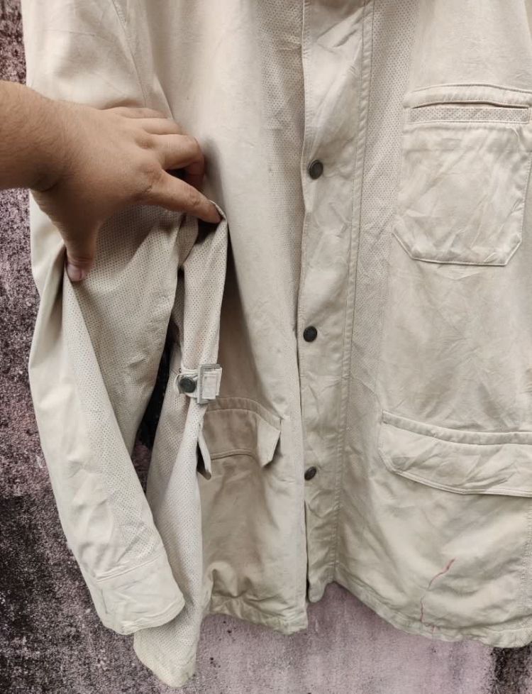 Burberry × Vintage Vintage Burberry Novacheck Synthetic Leather Jacket Size US S / EU 44-46 / 1 - 9 Thumbnail