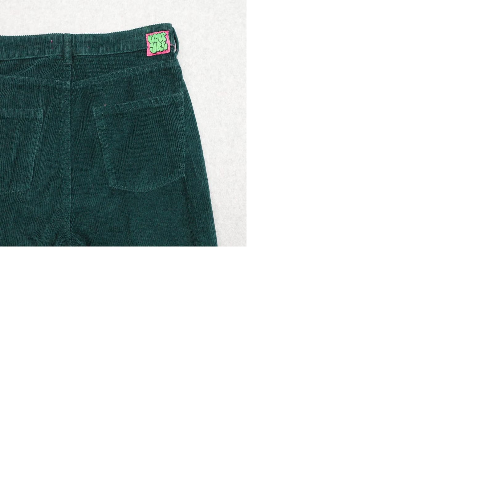 Empyre Empyre Pants Womens Green Tori Straight Leg Corduroy Skater Baggy Fit Sz 6 6x32 Size 28" / US 6 / IT 42 - 10 Thumbnail