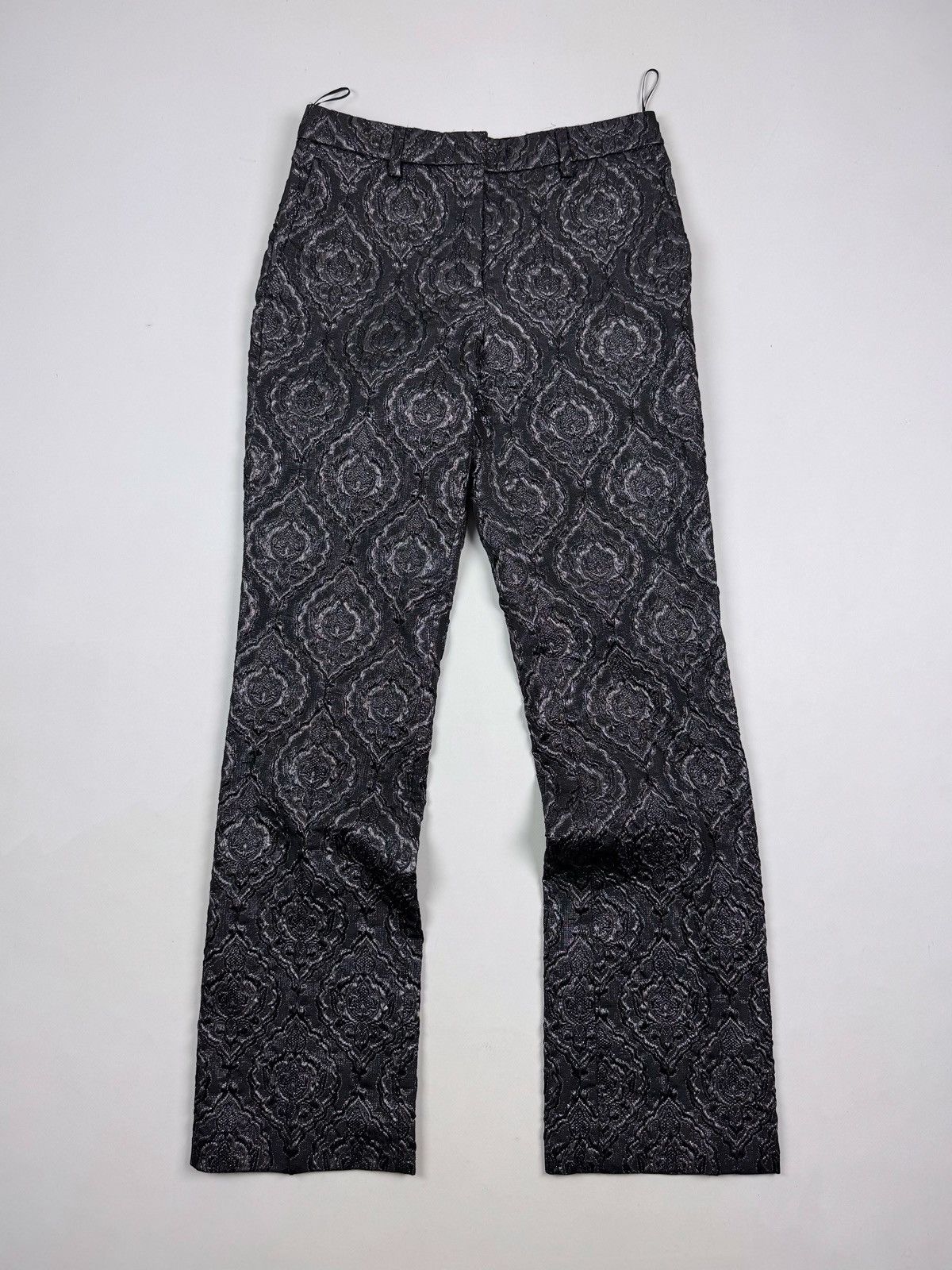 N21 N21 Number 21 Pattern Embroidered Women’s Chino Trousers Size 27" / US 4 / IT 40 - 1 Thumbnail