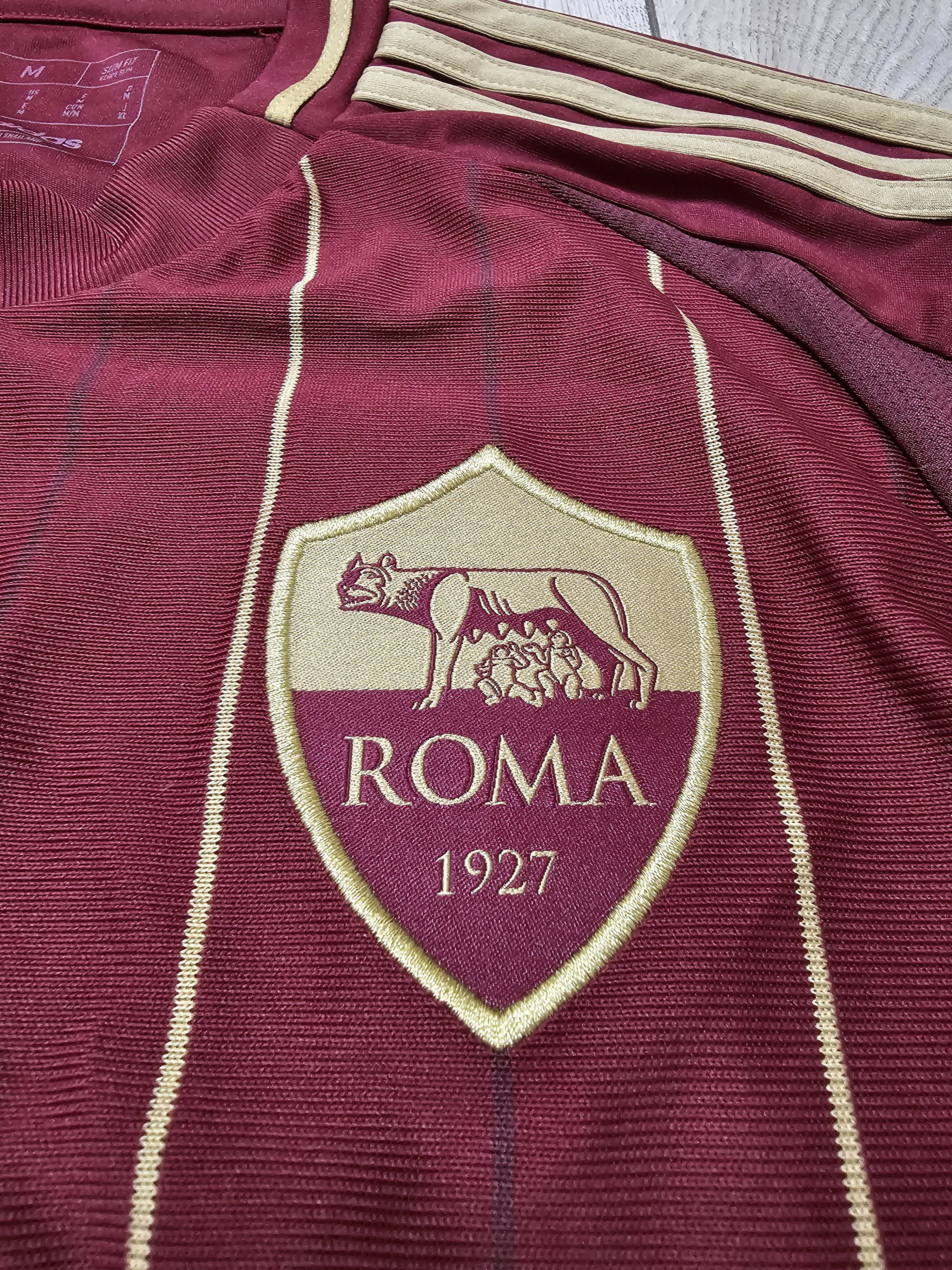 Vintage AS ROMA 2024 2025 HOME FOOTBALL SHIRT ITALIA SOCCER JERSEY Size US M / EU 48-50 / 2 - 4 Thumbnail