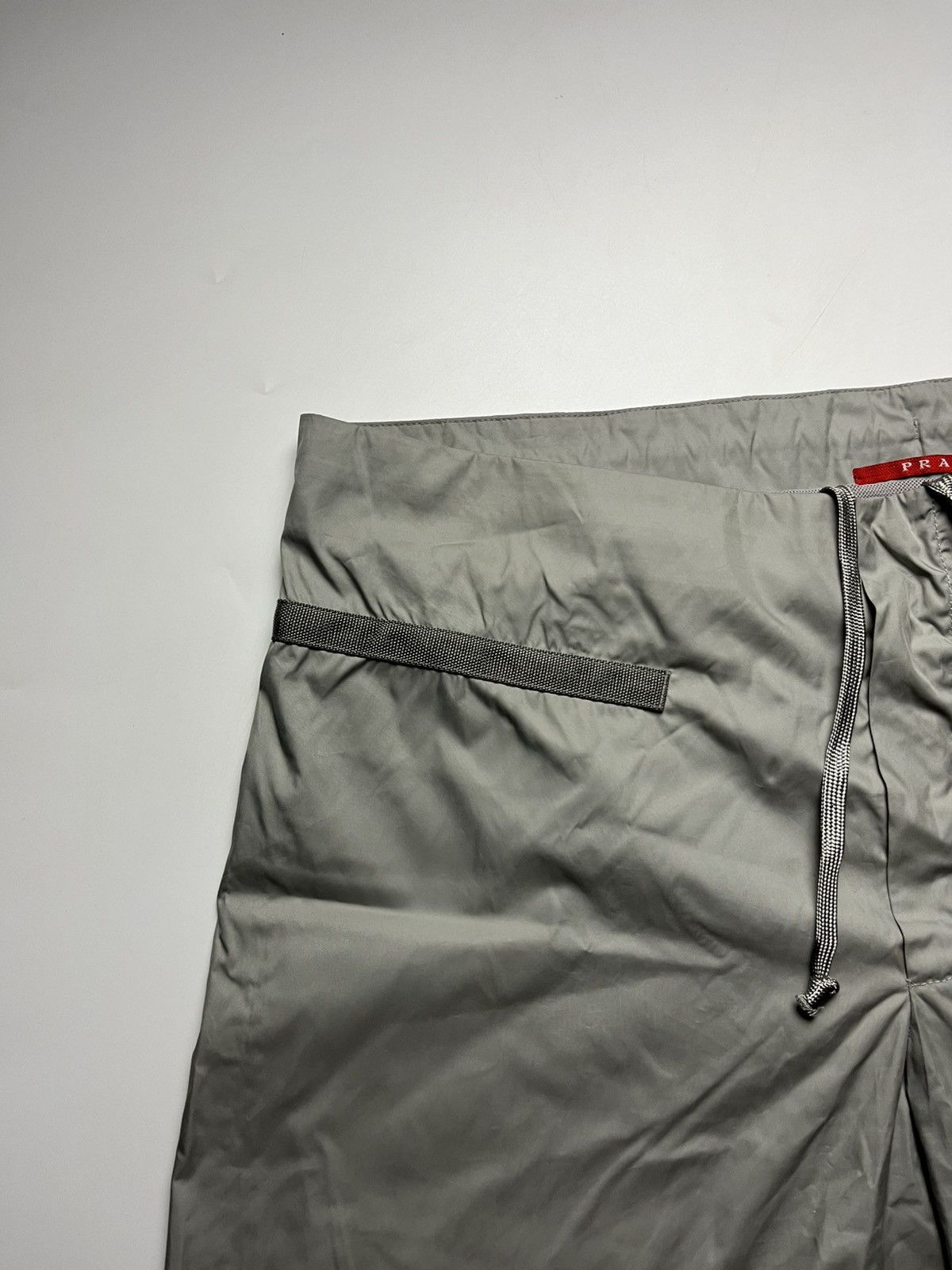 Prada Prada - Red Tab SS07 Silver Nylon Size US 36 / EU 52 - 7 Thumbnail