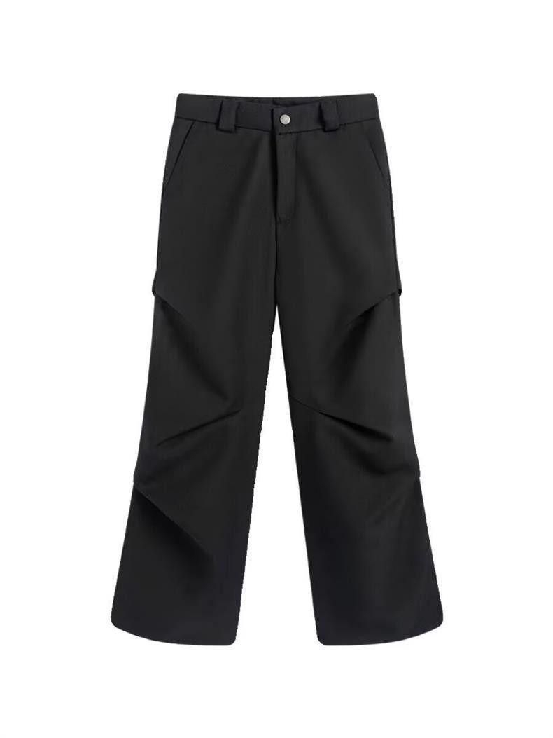 Japanese Brand Cleanfit Wide Baggy Pleated Flared Pants Size US 30 / EU 46 - 9 Thumbnail