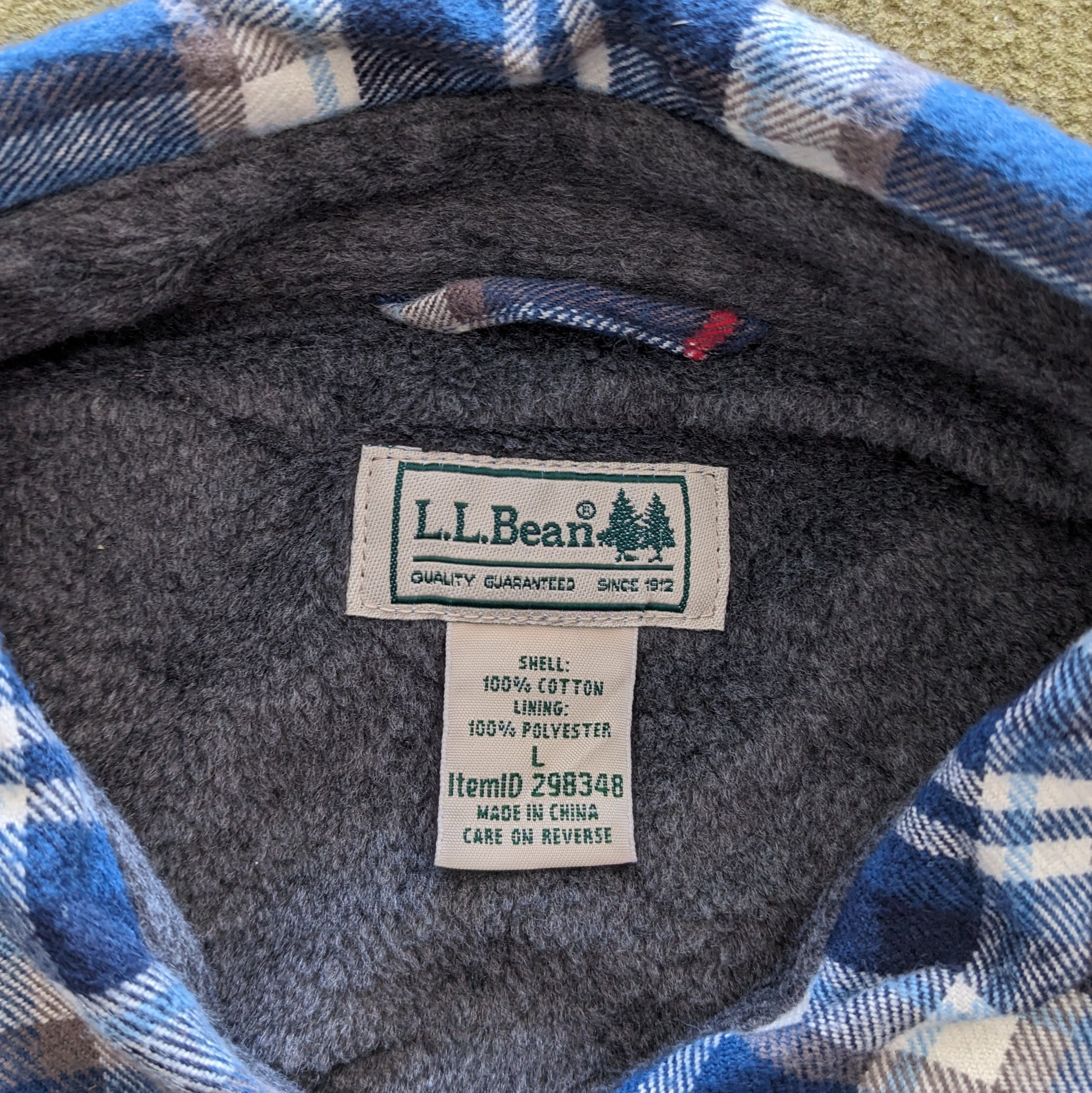 L.L. Bean Vintage L.L BEAN Workwear Button Up Shirts Size US L / EU 52-54 / 3 - 7 Thumbnail