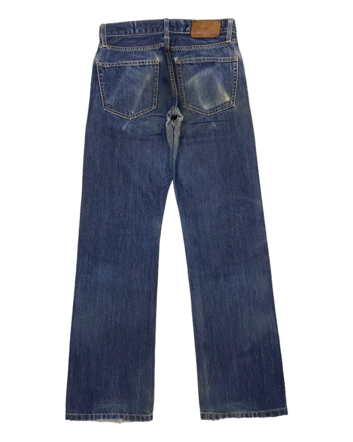 Japanese Brand UNIQLO S002 JAPAN DISTRESS RIPS DENIM UNDERCOVER STYLE Size US 29 - 2 Thumbnail