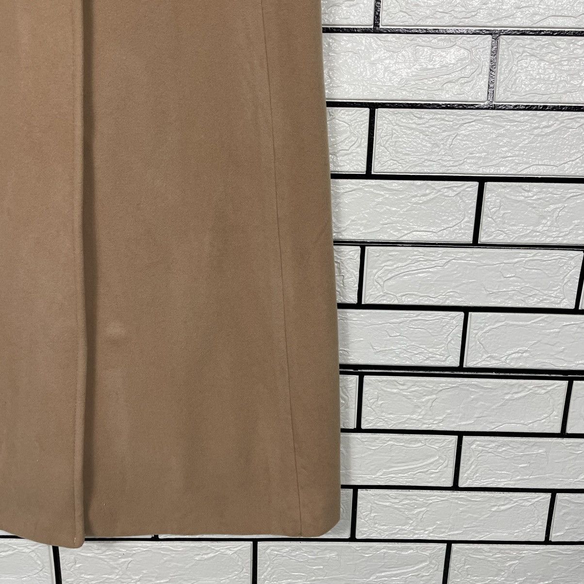 United Colors Of Benetton United Colors Of Benetton Brown Wool Long Coat Size S / US 4 / IT 40 - 5 Thumbnail