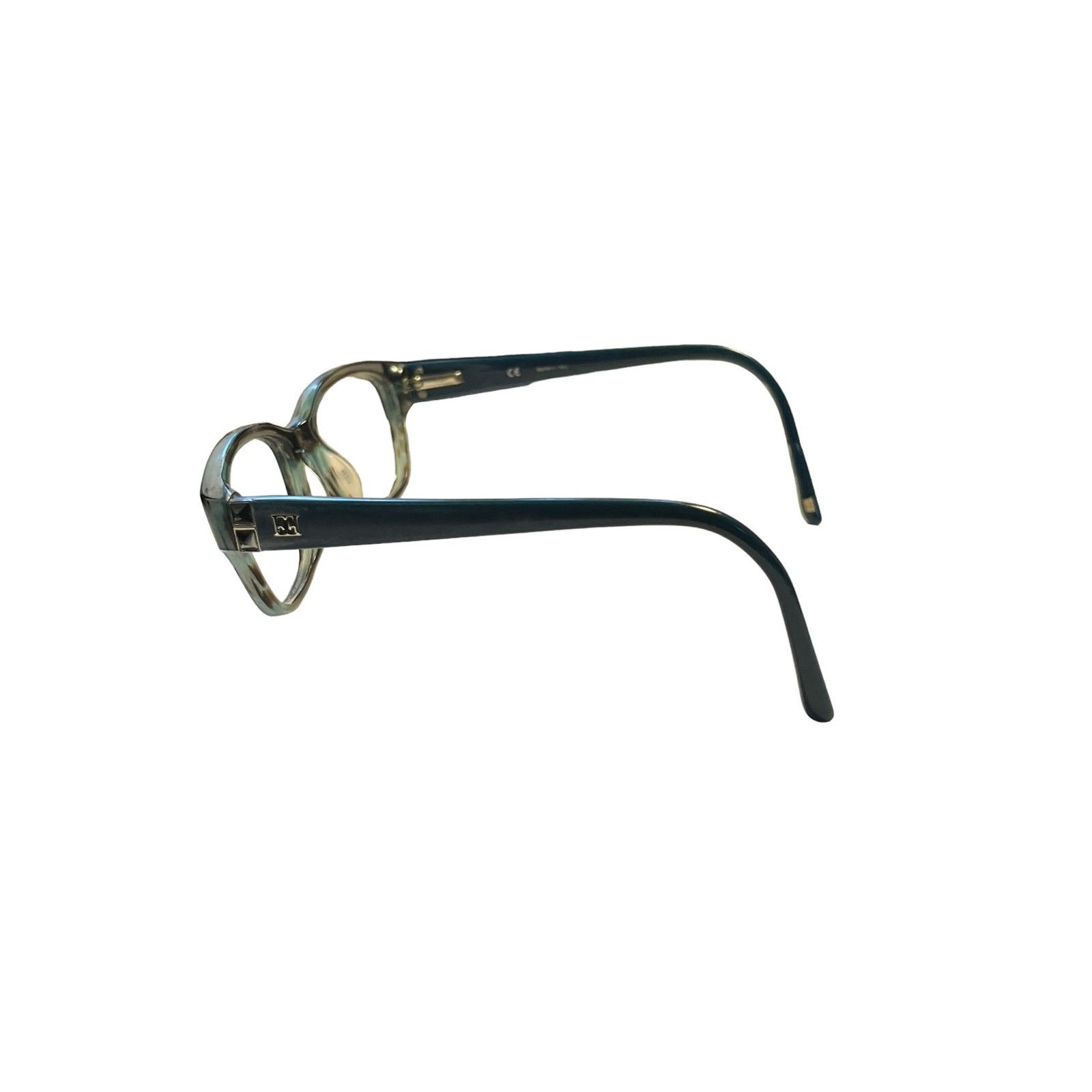 Escada ESCADA VES275S Eyeglasses Frame ONLY Brown Blue Marble 140 Size ONE SIZE - 11 Thumbnail