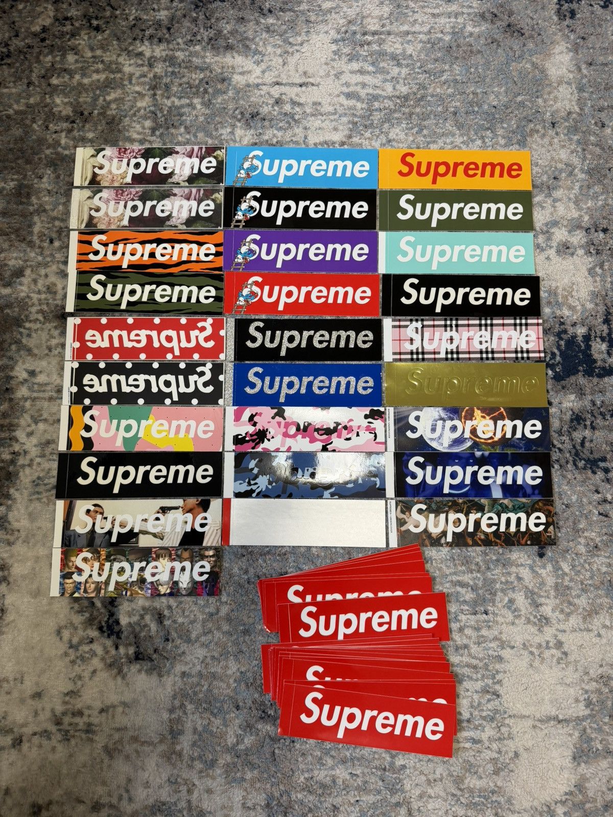 Supreme boxlogo sticker lot