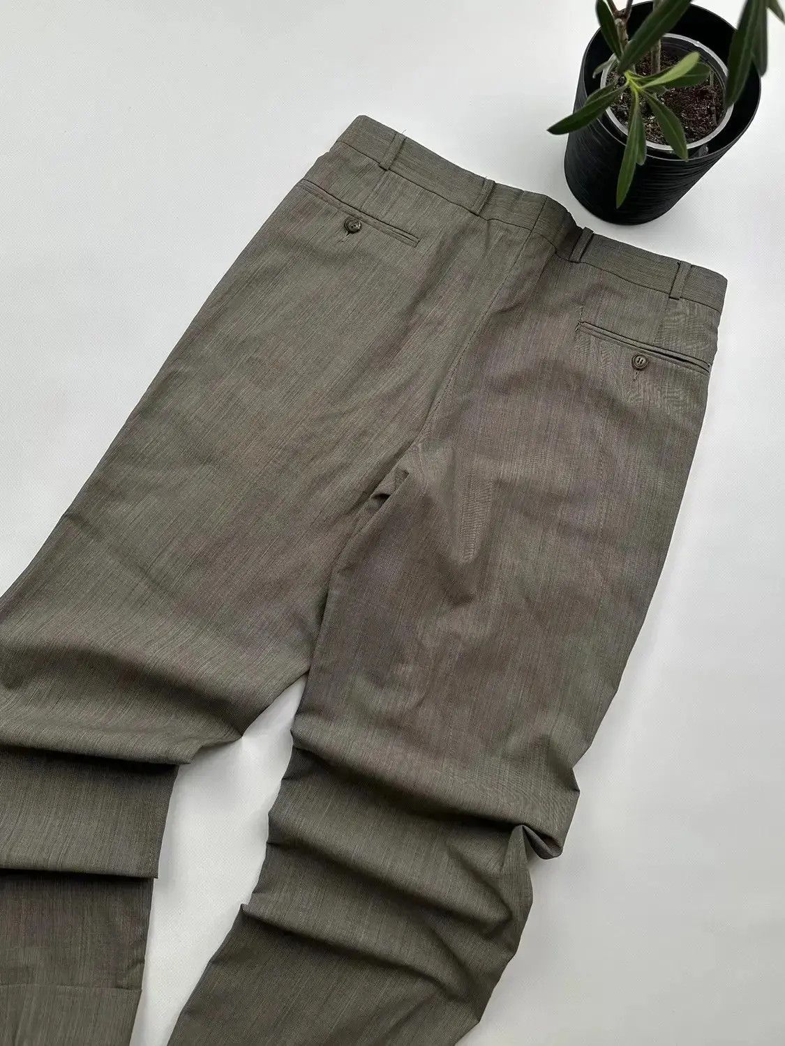 Burberry Burberry Vintage Wool Pants (417) Size US 32 / EU 48 - 8 Thumbnail