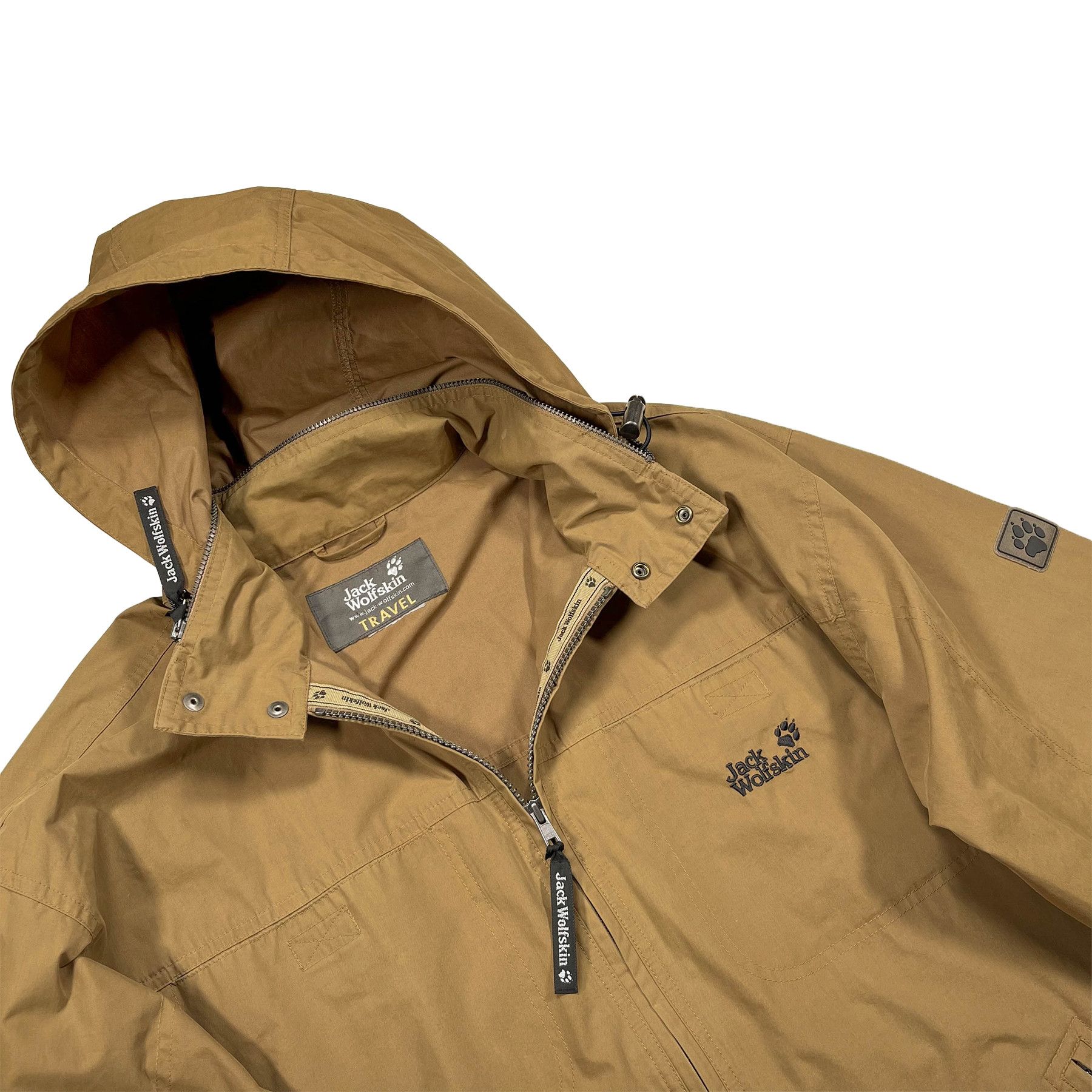 Jack Wolfskin Waterproof Jack Wolfskin jacket with suitable hood Size US XL / EU 56 / 4 - 3 Thumbnail