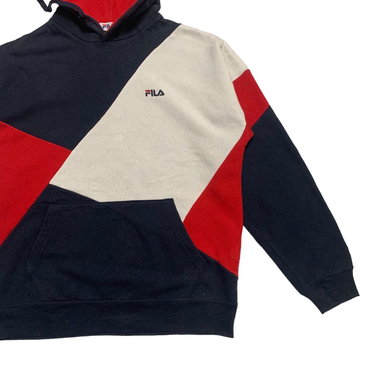 Fila Fila Color Block Multicolor Hoodie Size US M / EU 48-50 / 2 - 3 Thumbnail