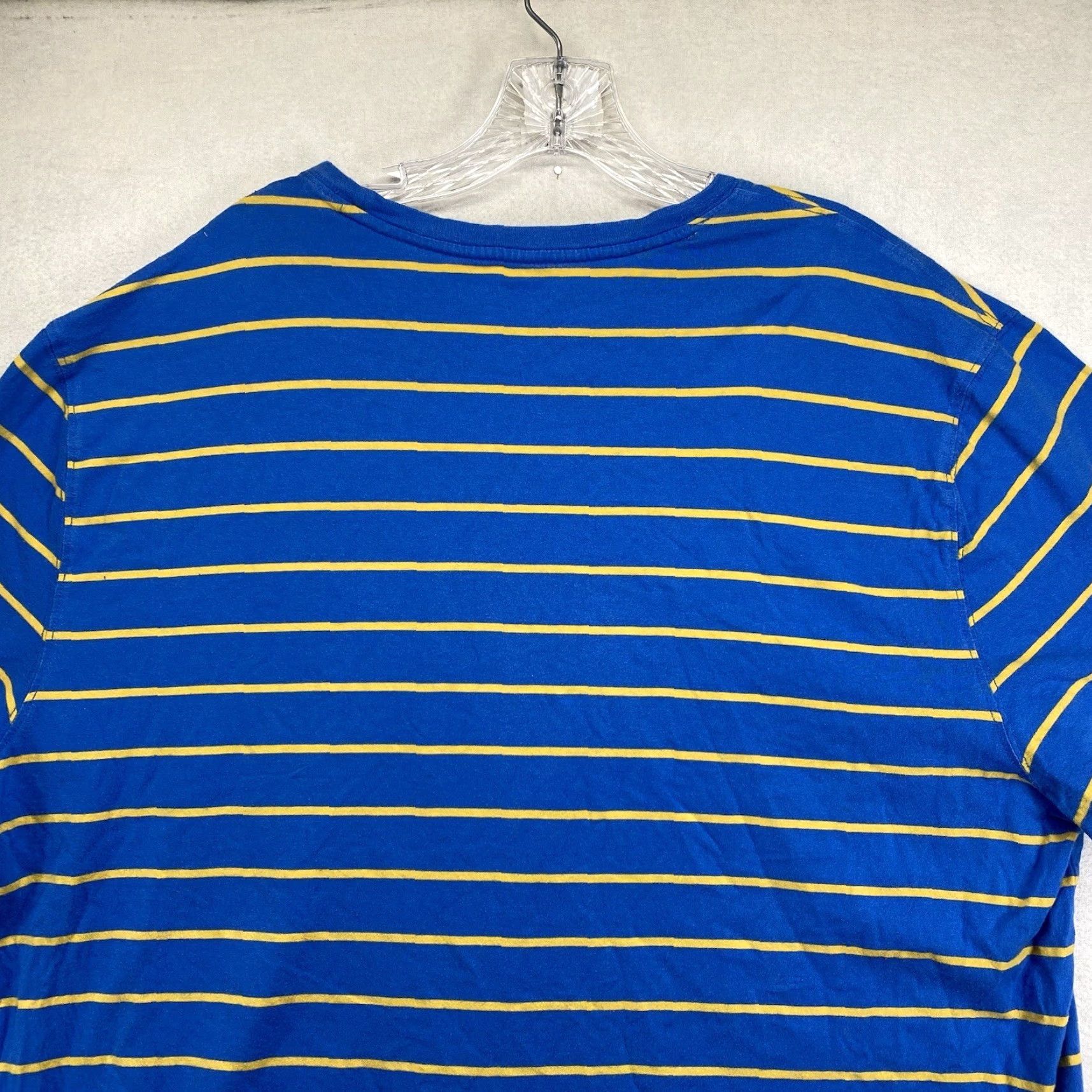 Vintage VINTAGE Saddlebred T-Shirt Men L/XL Short Sleeve Crew Neck Graphic Ramones Logo Cotton Blue & Yellow 80s Punk Grunge Size US L / EU 52-54 / 3 - 7 Thumbnail