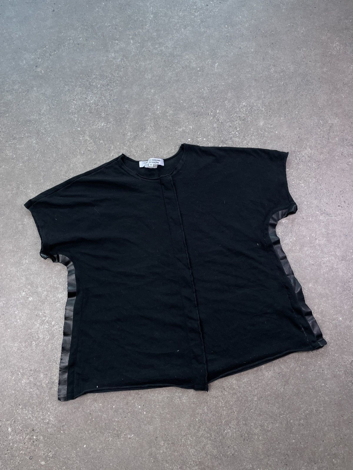 Comme des Garcons oversize cropped t Shirt