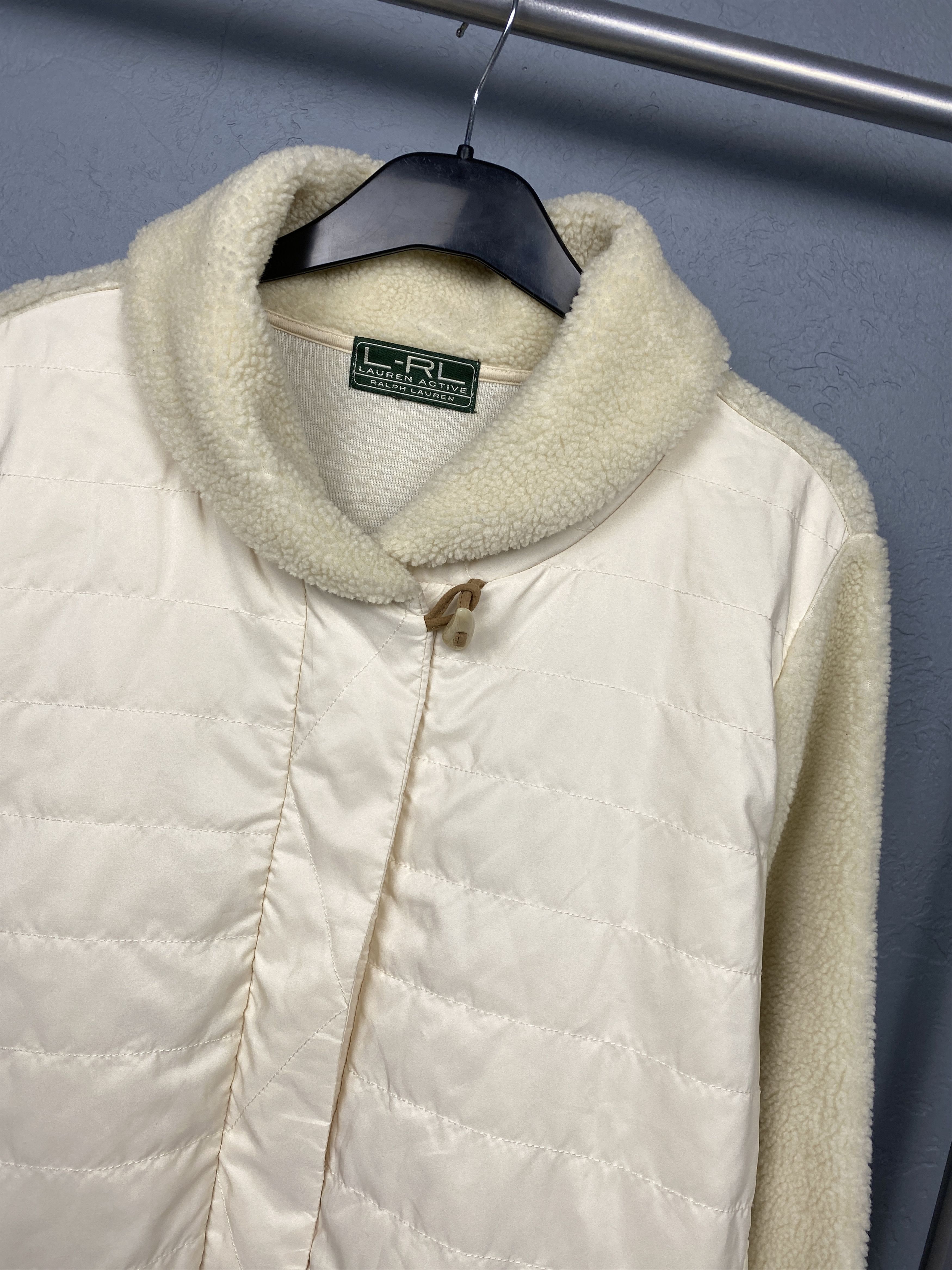 Lauren Ralph Lauren Lauren Polo Ralph Lauren Vintage Womens Sherpa Jacket Size XL / US 12-14 / IT 48-50 - 2 Thumbnail