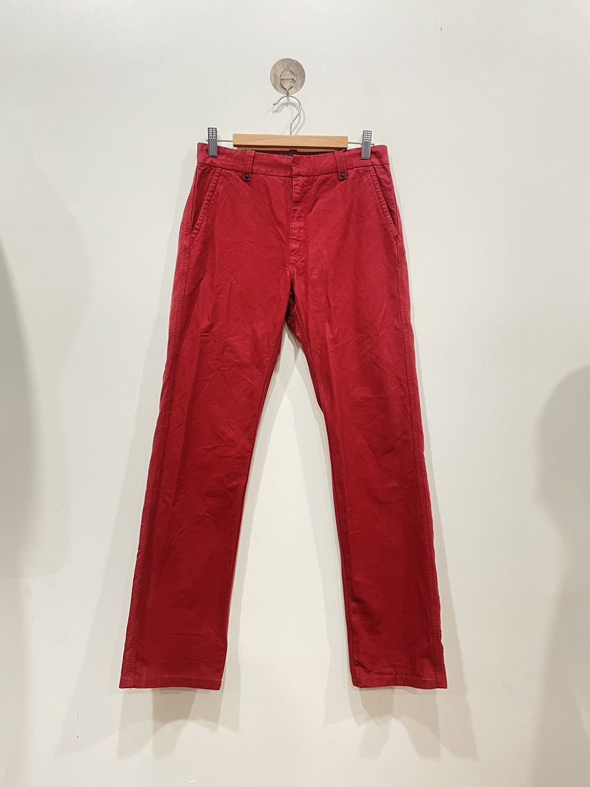 Christophe Lemaire Christophe Lemaire straight maroon pants Size 28" / US 6 / IT 42 - 1 Thumbnail